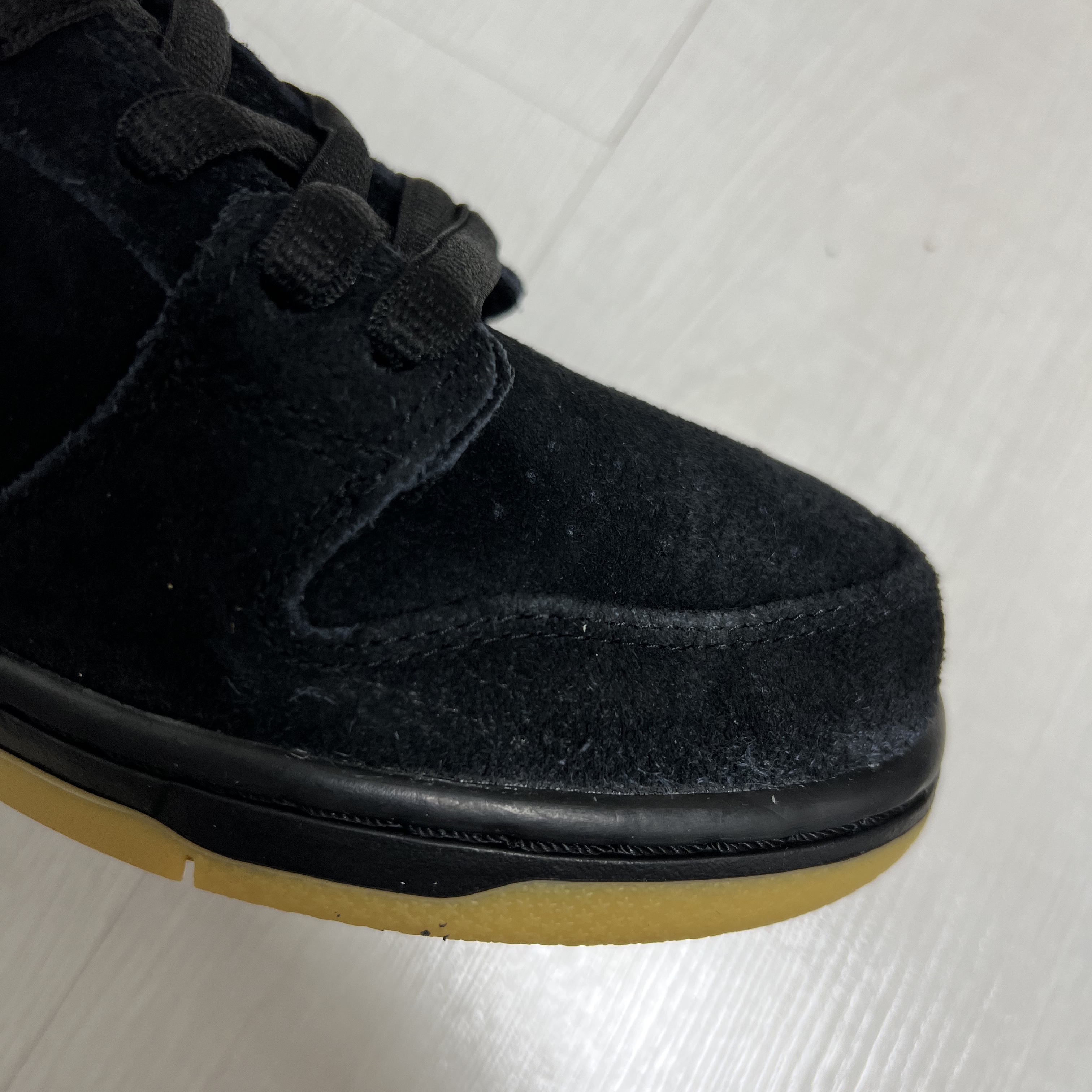 Nike SB Dunk Low Pro Black Cool Grey 착용 스타일 - 5
