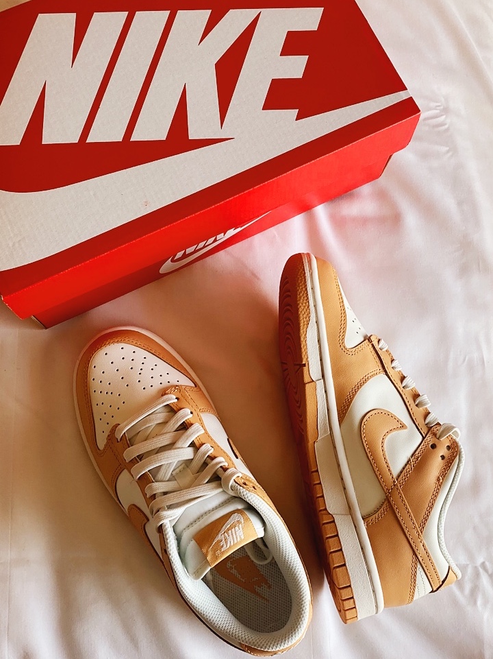 (W) Nike Dunk Low Harvest Moon 착용 스타일
