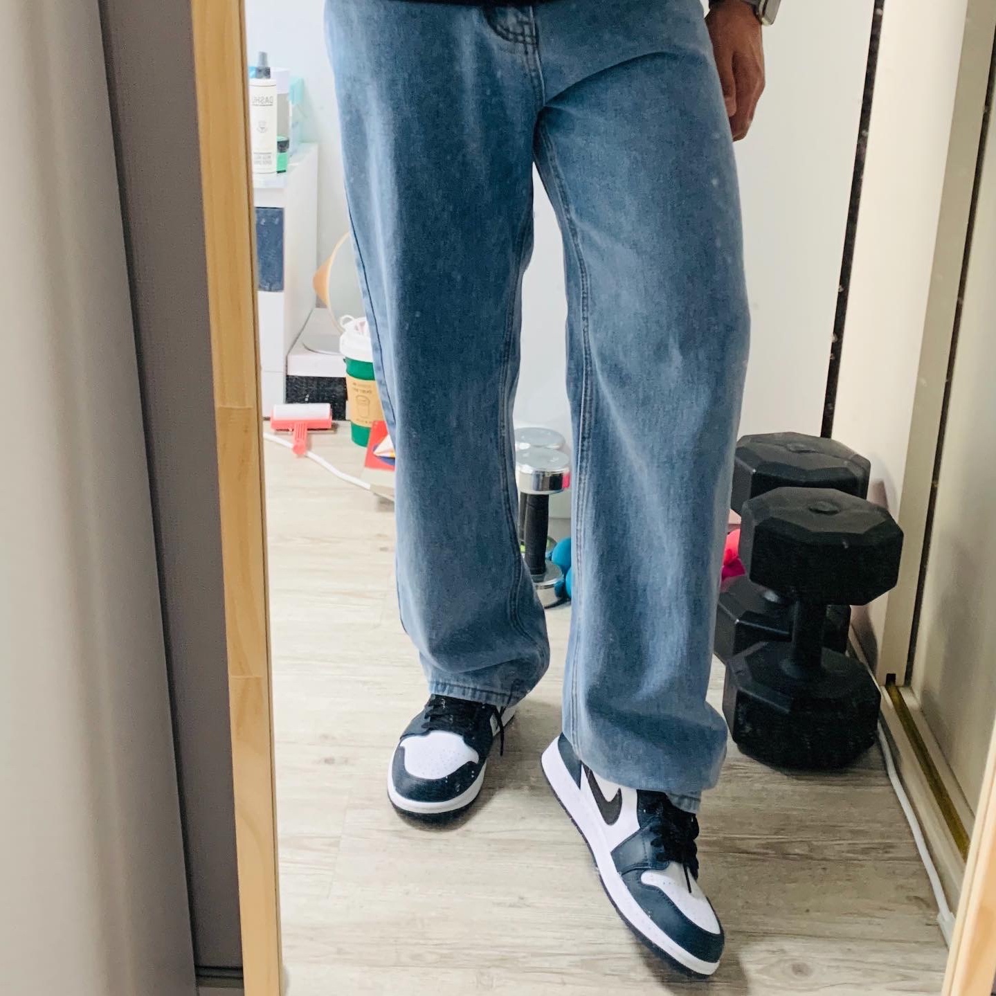 Jordan 1 Low Dark Teal 착용 스타일 - 5