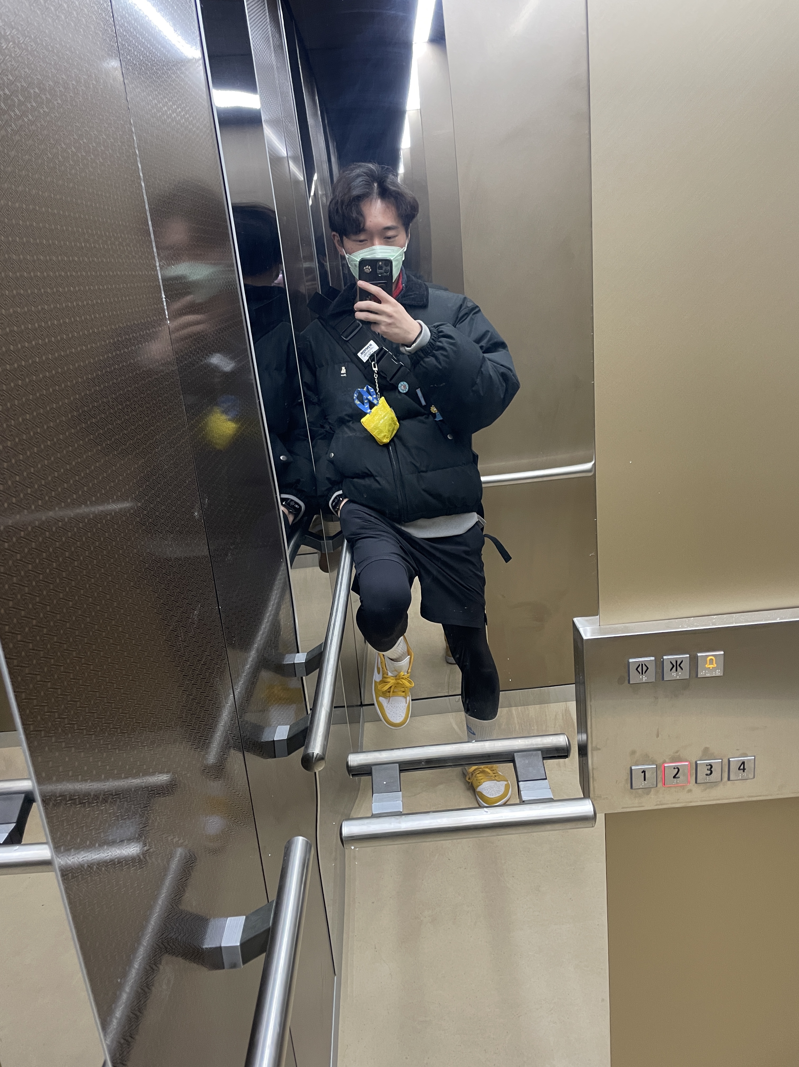 Jordan 1 Low Pollen 착용 스타일