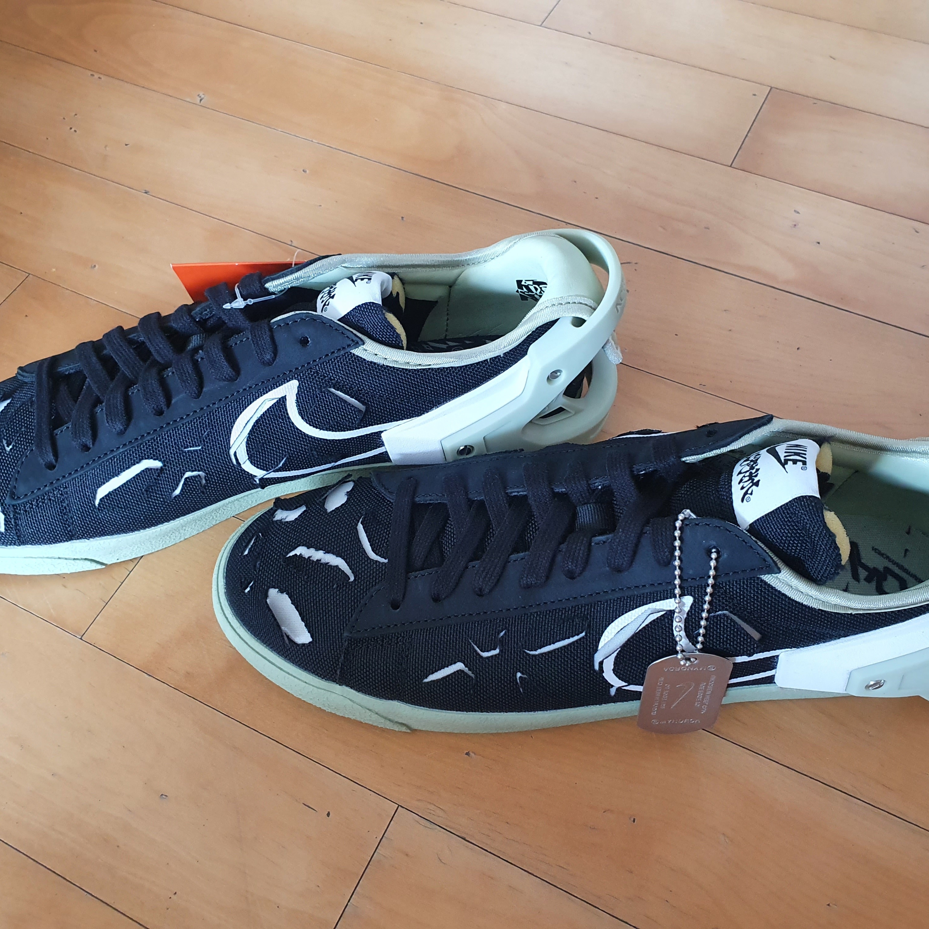 Nike x Acronym Blazer Low Black 착용 스타일 - 2