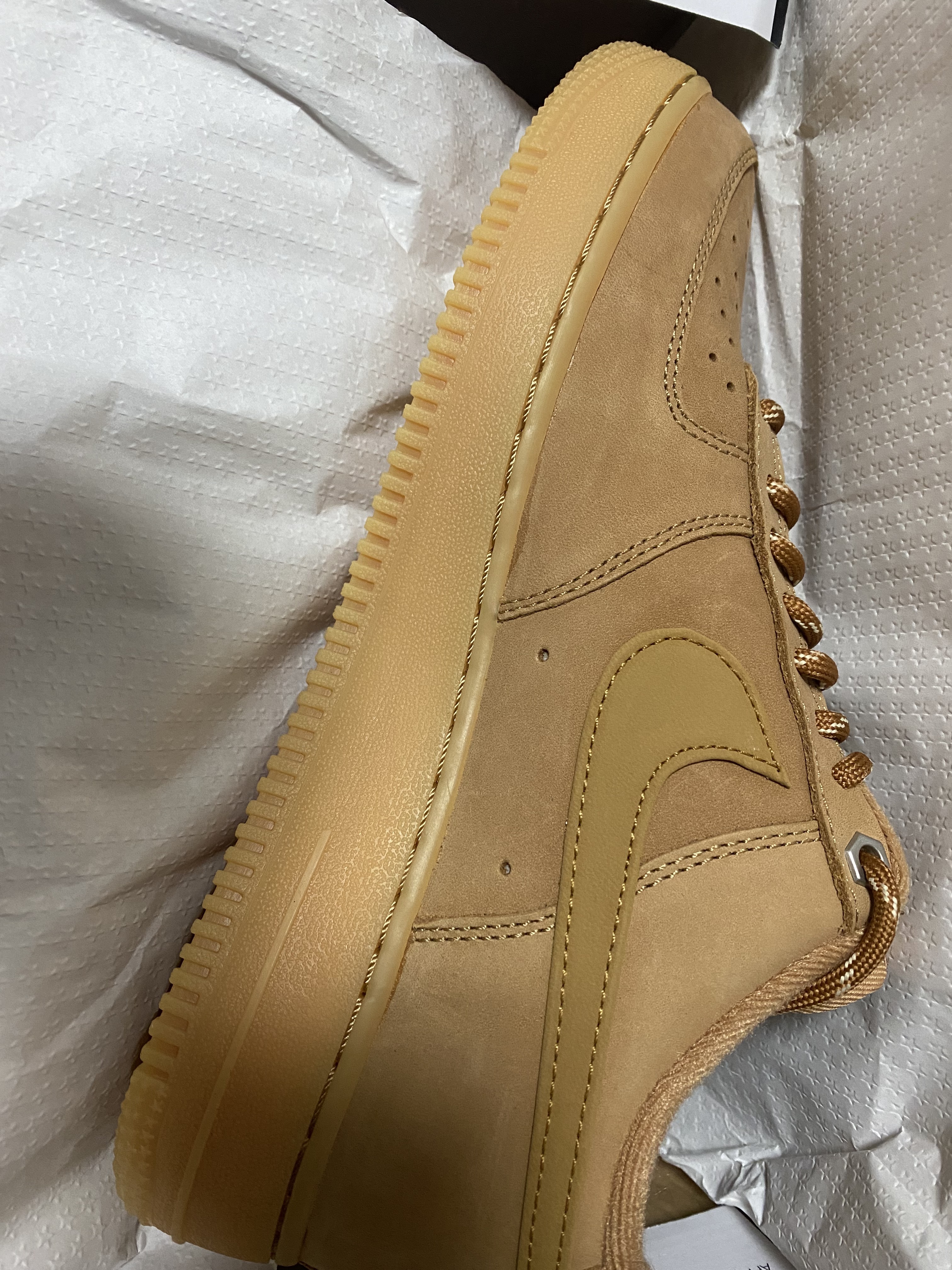 Nike Air Force 1 '07 WB Flax 착용 스타일 - 2