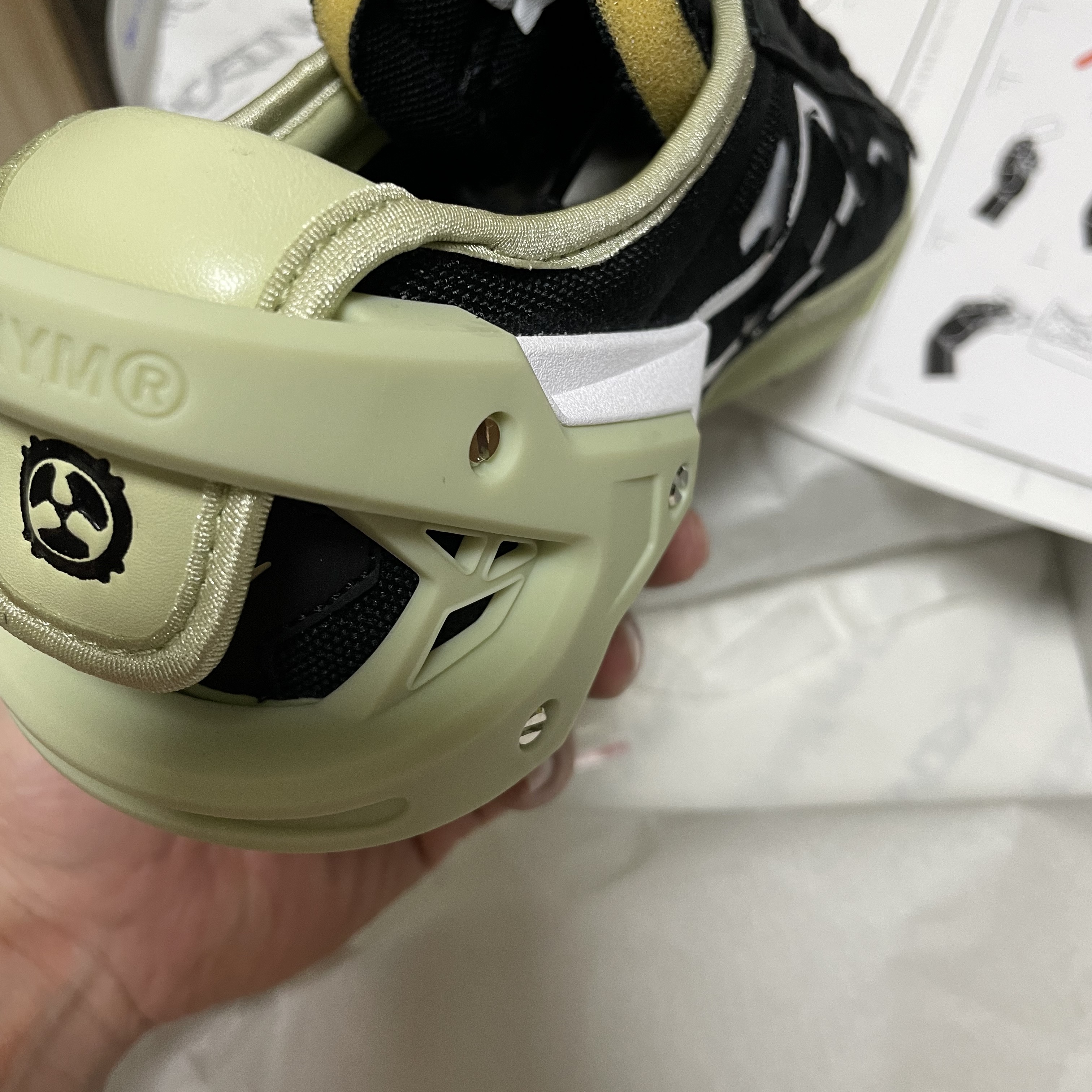 Nike x Acronym Blazer Low Black 착용 스타일