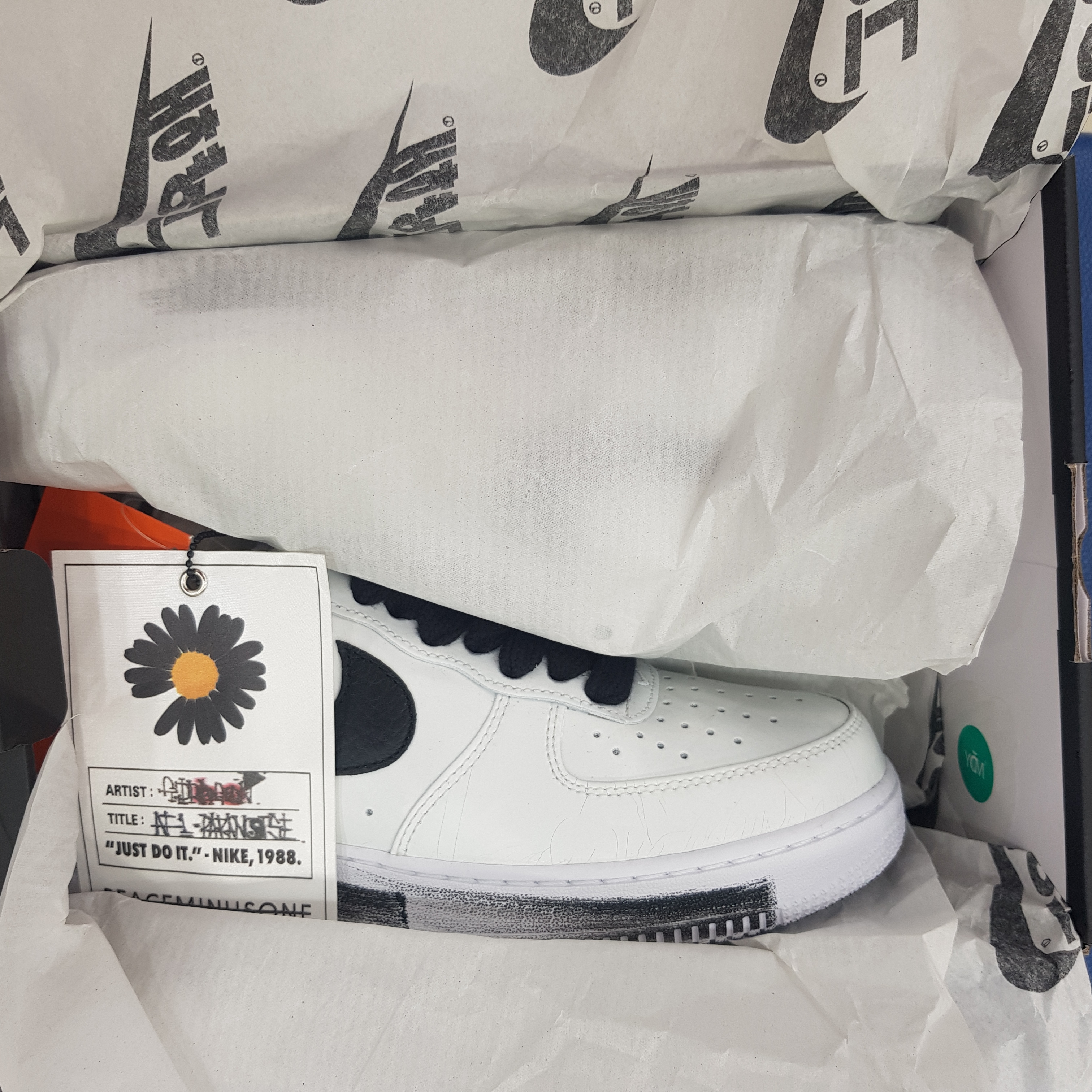 Nike x Peaceminusone Air Force 1 Low Para-Noise 2.0 착용 스타일 - 5