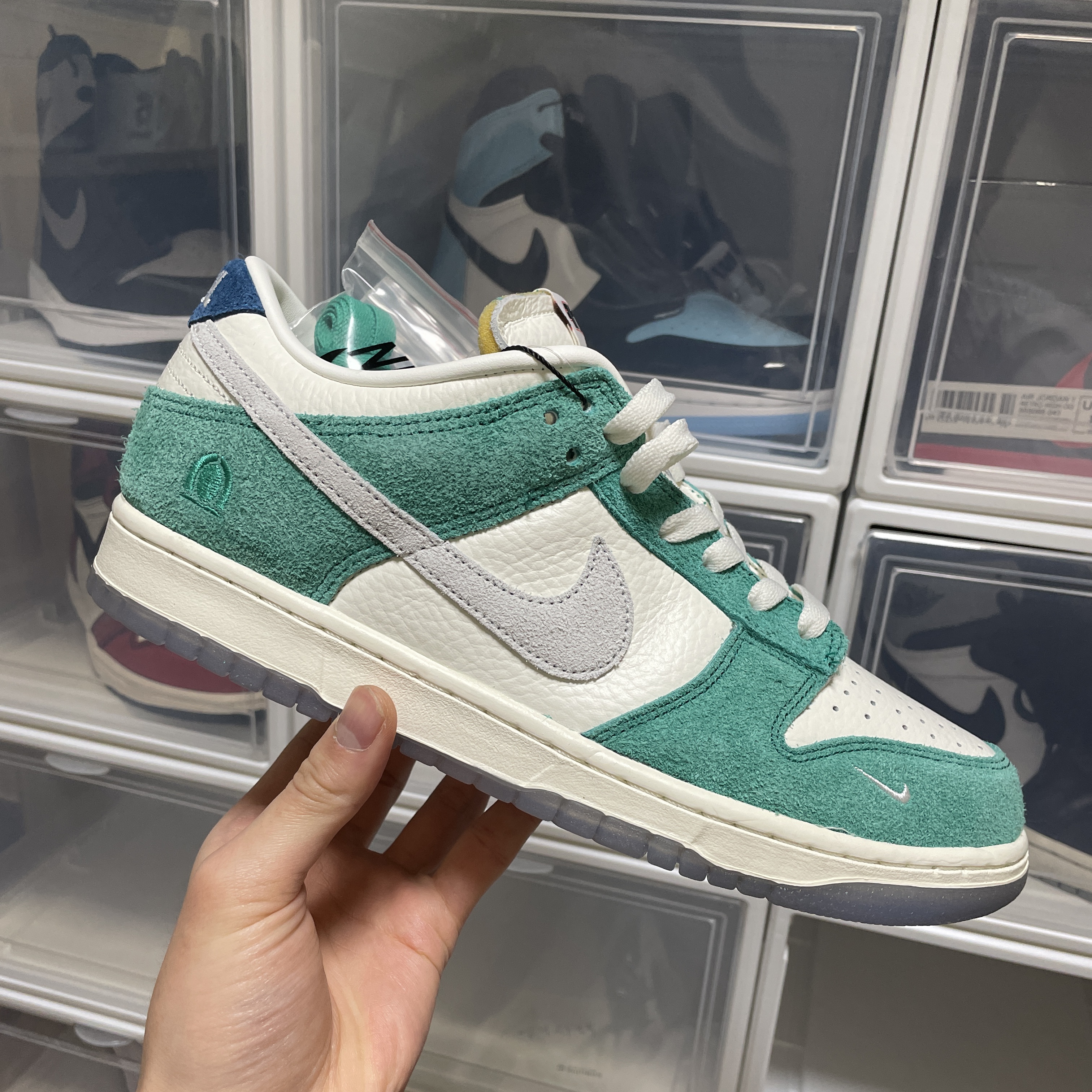 Nike x Kasina Dunk Low Road Sign - Kasina Exclusive 착용 스타일