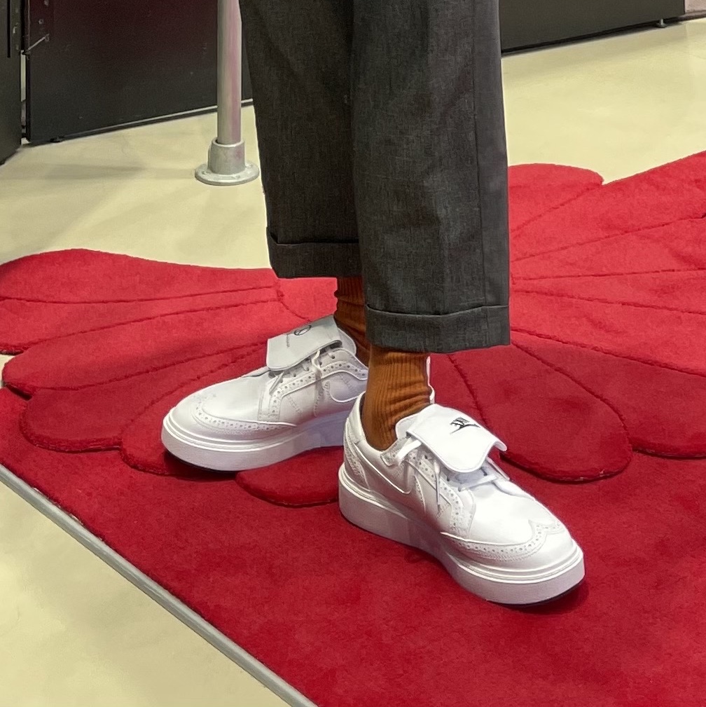 Nike x Peaceminusone Kwondo1 White 착용 스타일