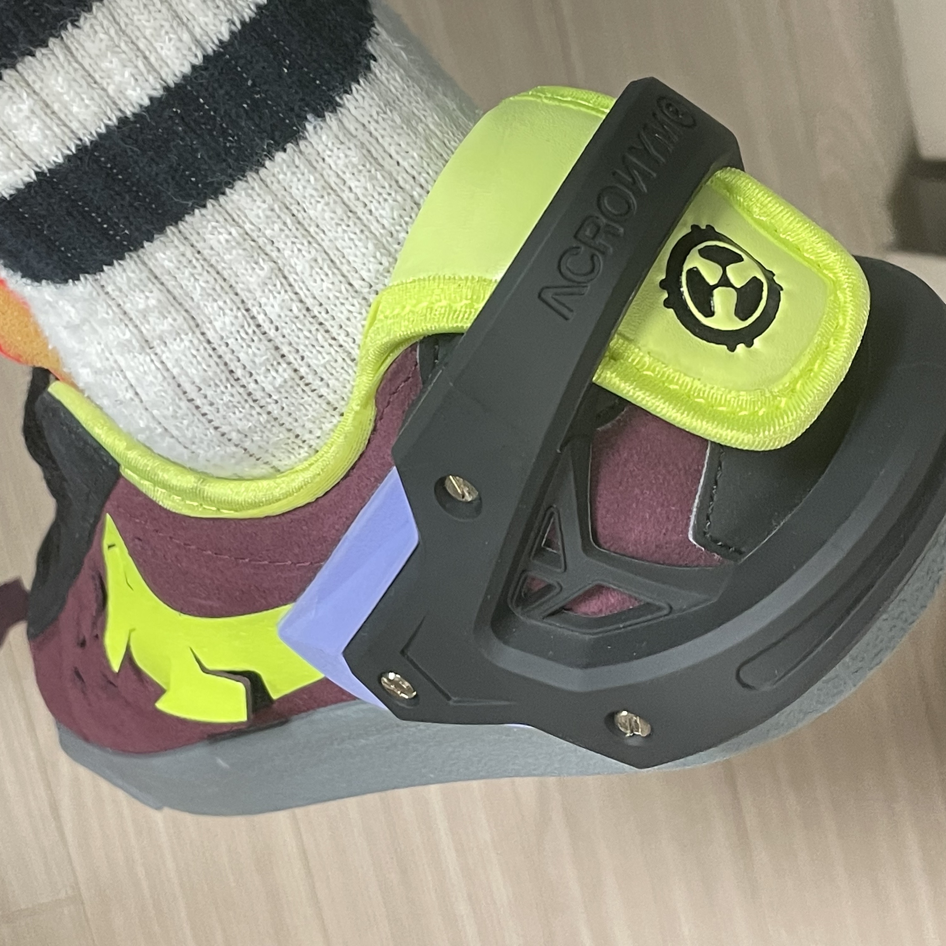 Nike x Acronym Blazer Low Night Maroon 착용 스타일 - 2