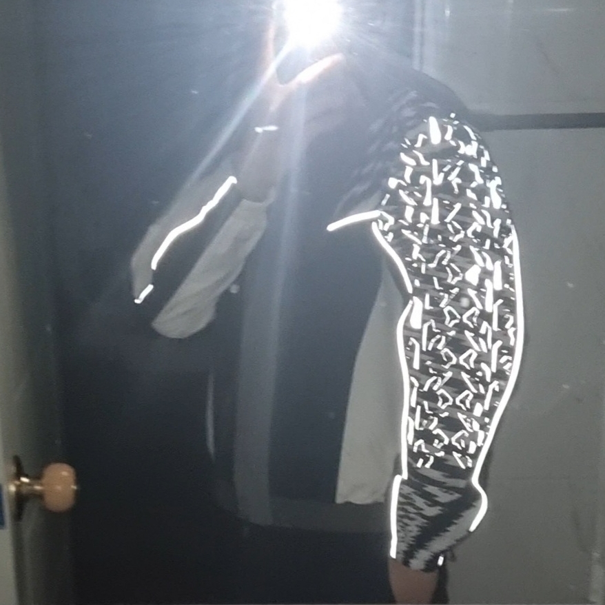 Nike x Acronym NRG Woven Jacket White - Asia 착용 스타일 - 3