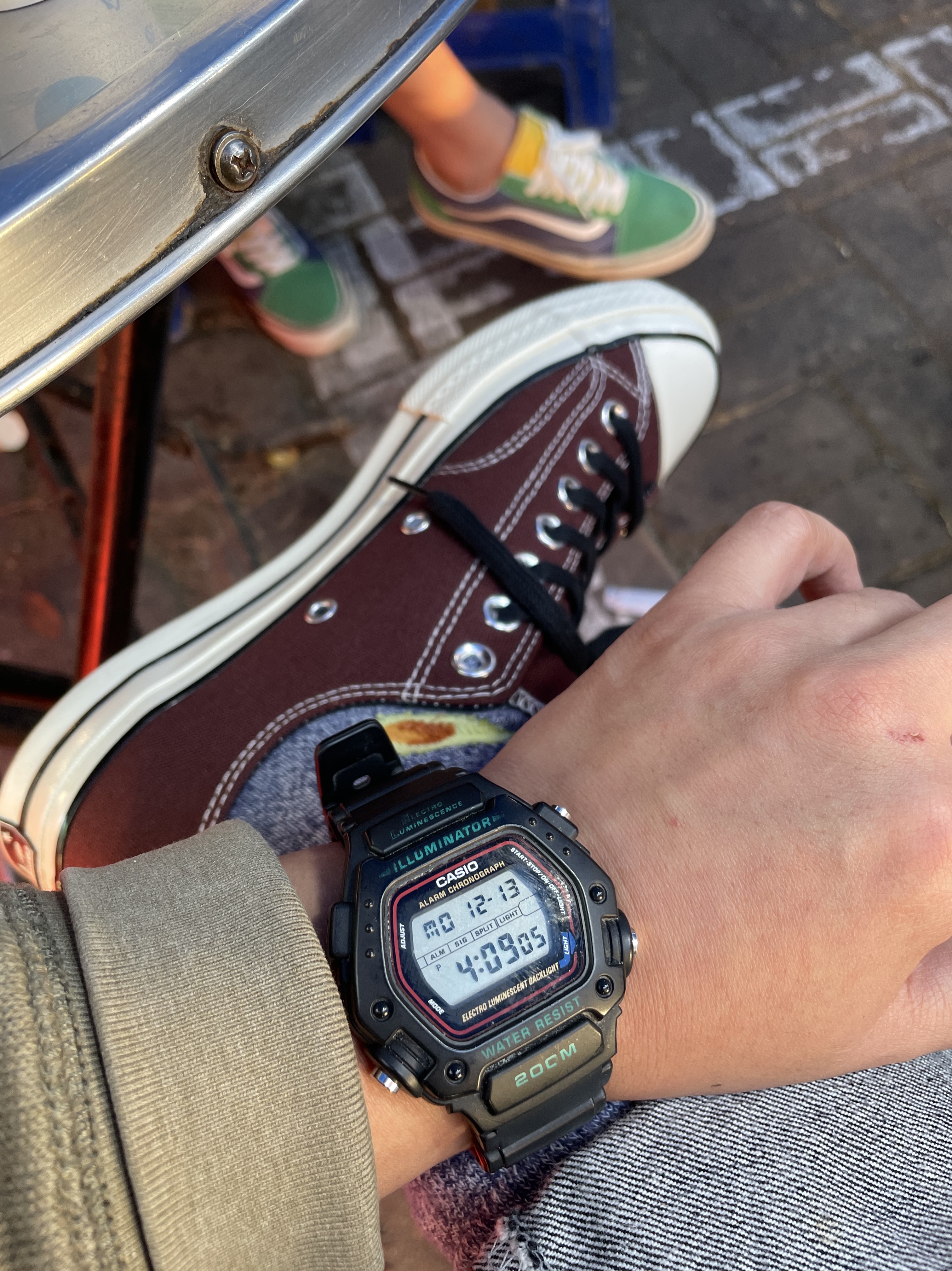 Converse Seasonal Canvas Chuck 70 High Fire Pit 착용 스타일 - 4