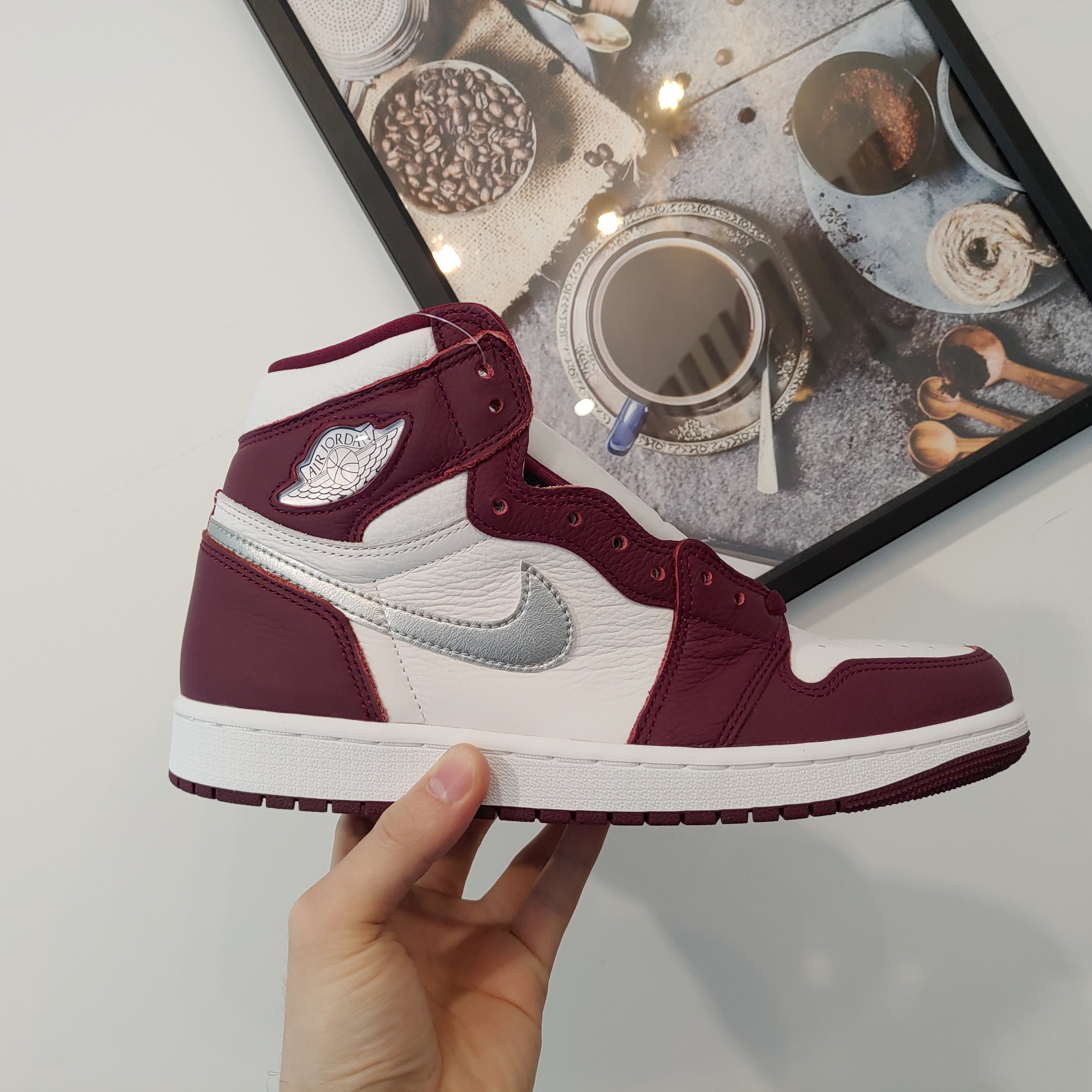 Jordan 1 Retro High OG Bordeaux 착용 스타일
