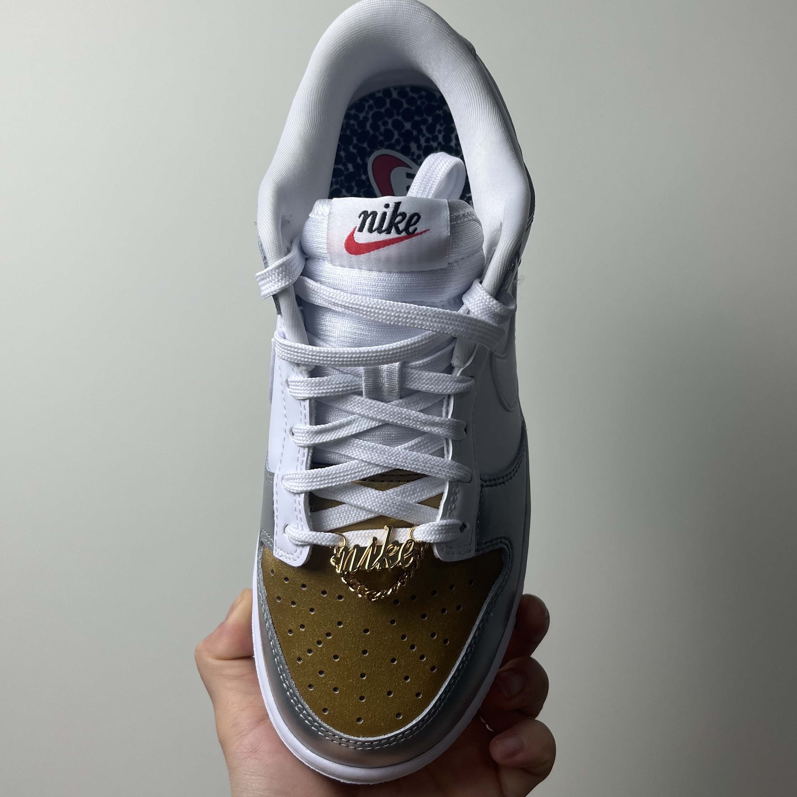 (W) Nike Dunk Low SE Heirloom 착용 스타일 - 2
