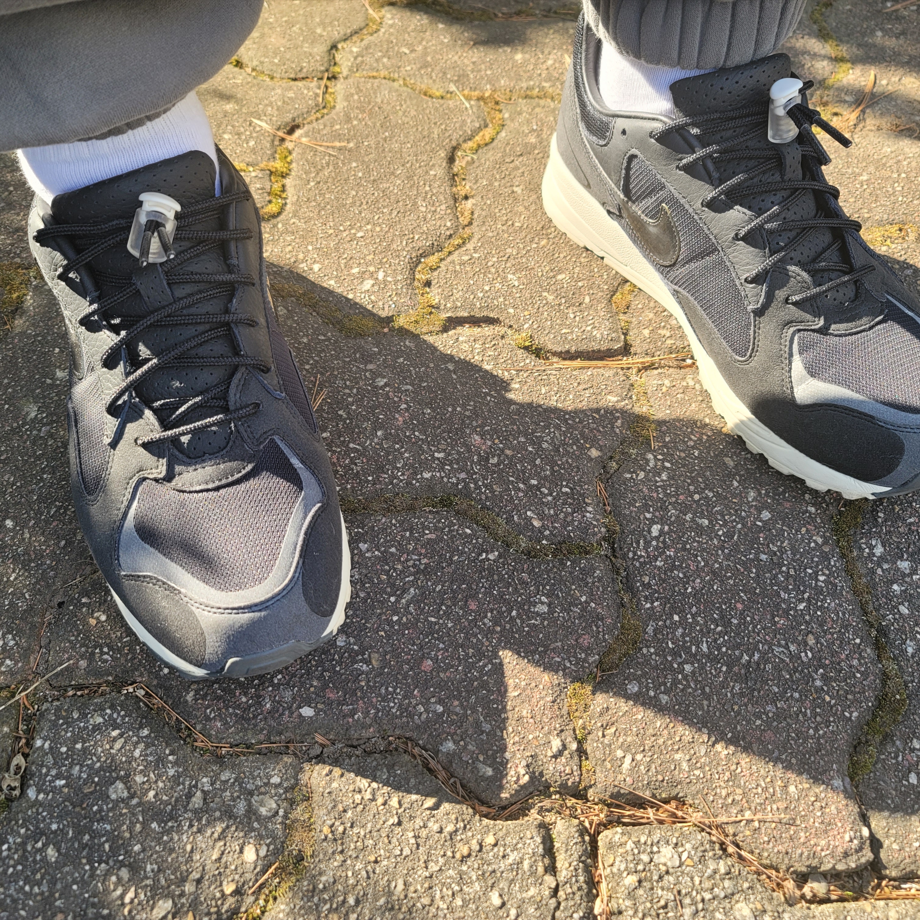 Nike x Fear of God Air Skylon 2 Black Sail 착용 스타일