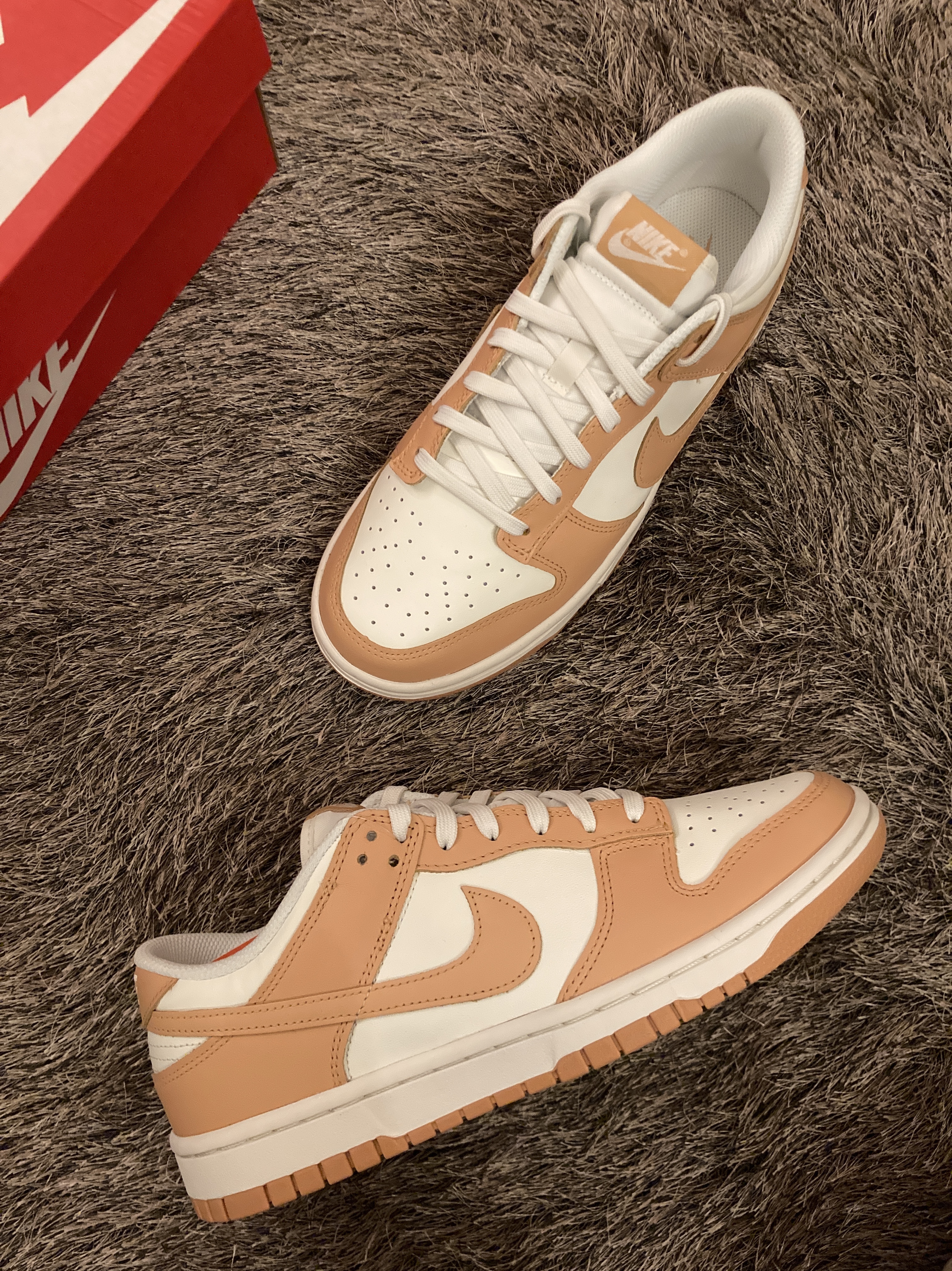 (W) Nike Dunk Low Harvest Moon 착용 스타일 - 2