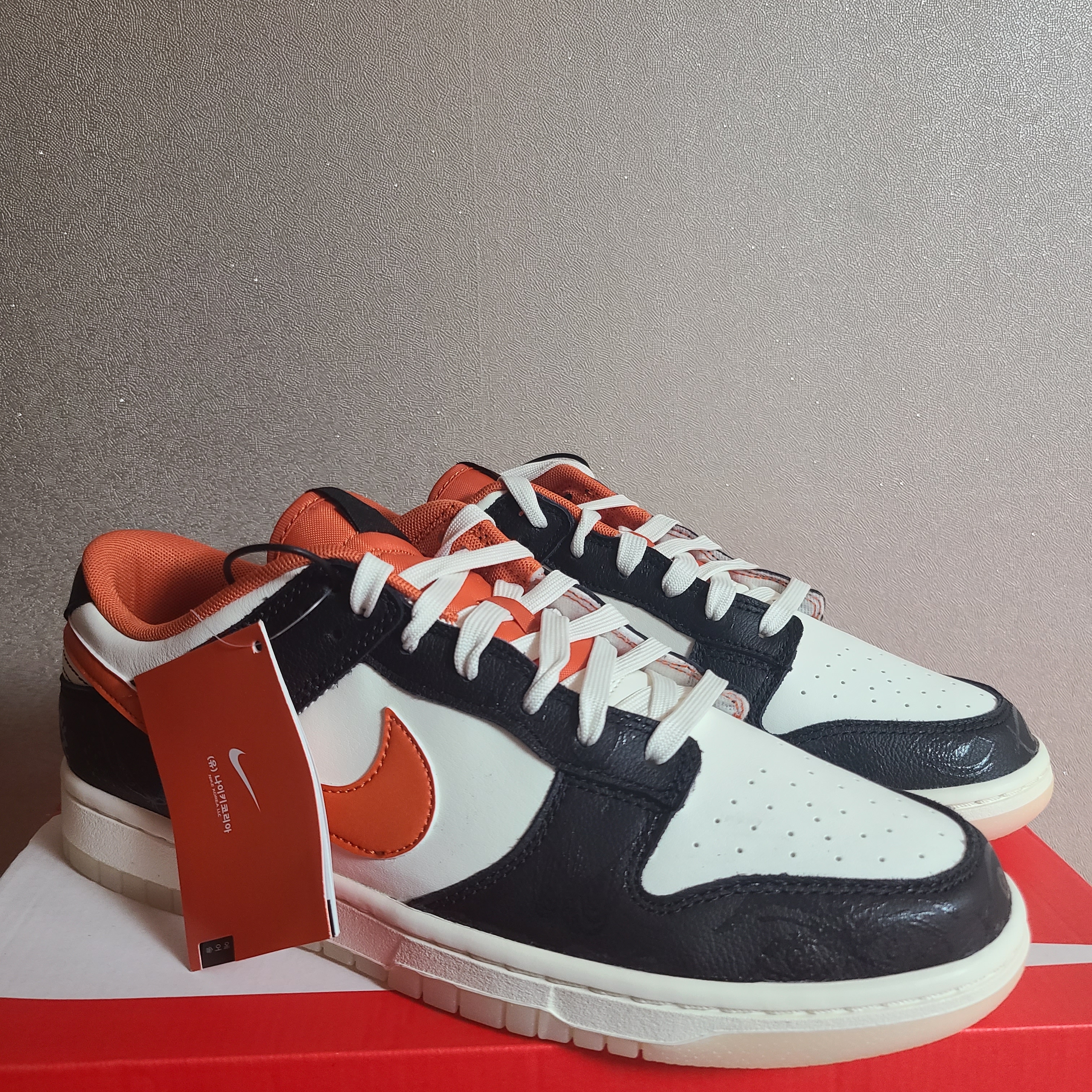 Nike Dunk Low Retro PRM Halloween 착용 스타일 - 1