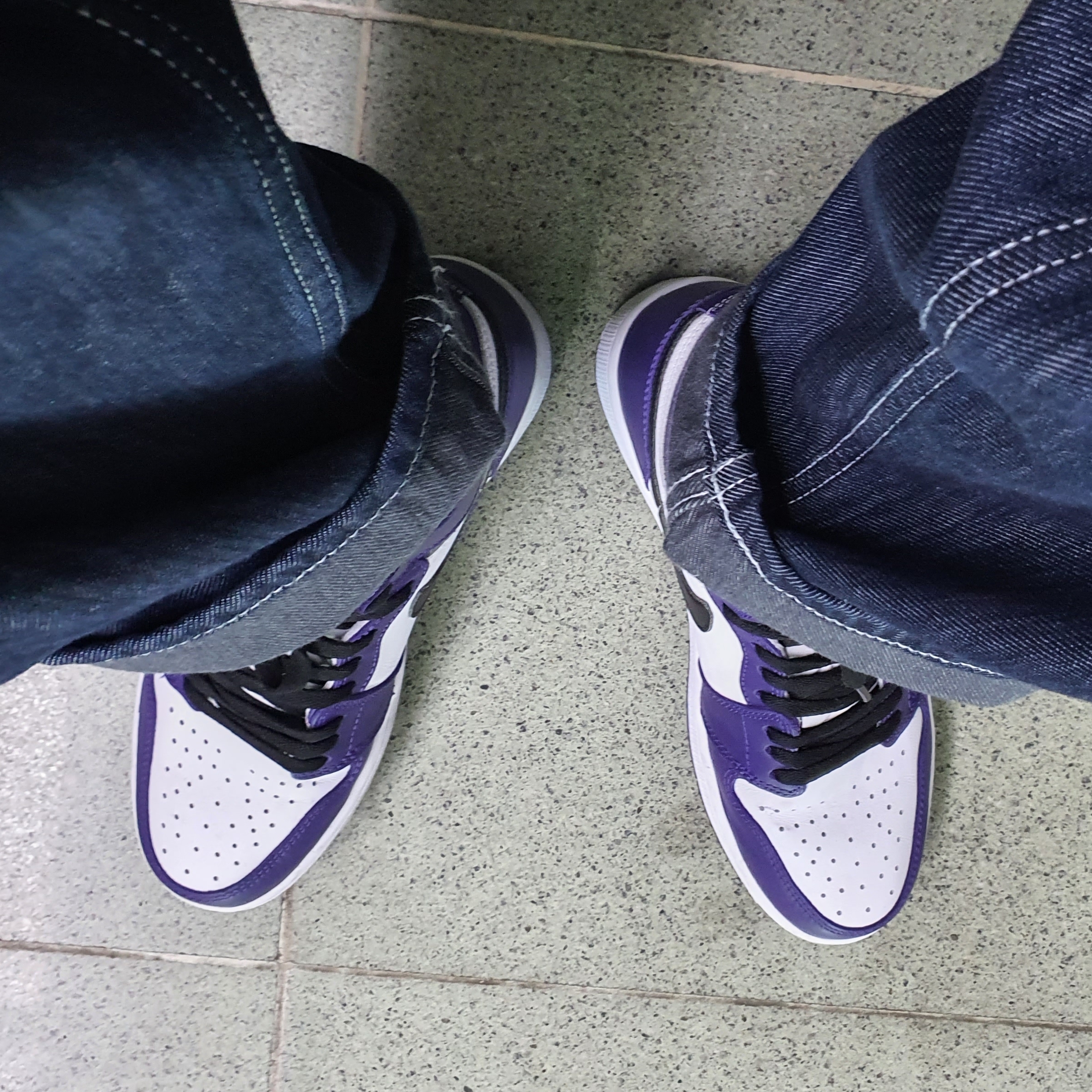 Jordan 1 Retro High OG Court Purple 2020 착용 스타일