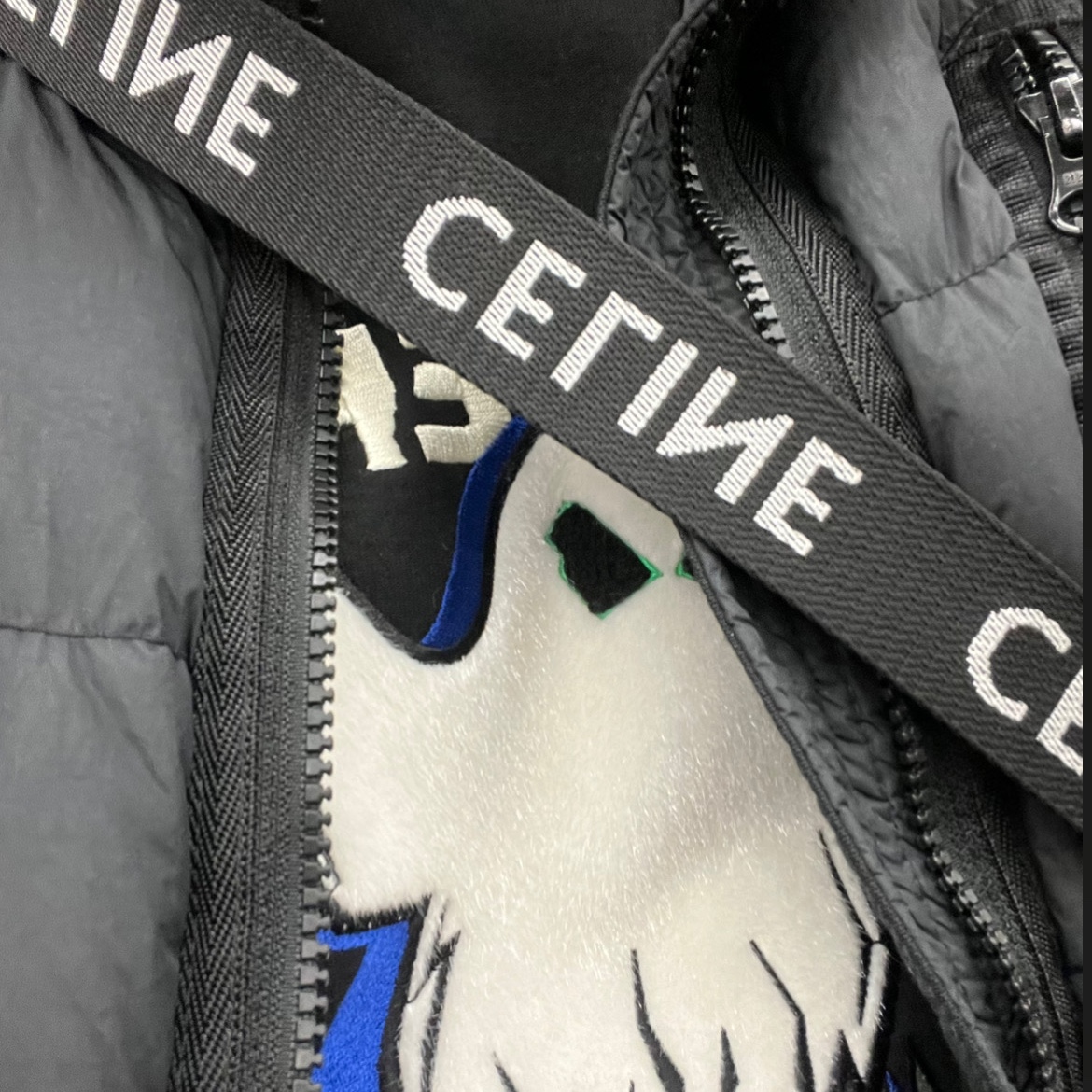 Stone Island 40223 Garment Dyed Crinkle Reps Down Jacket Black - 21FW 착용 스타일