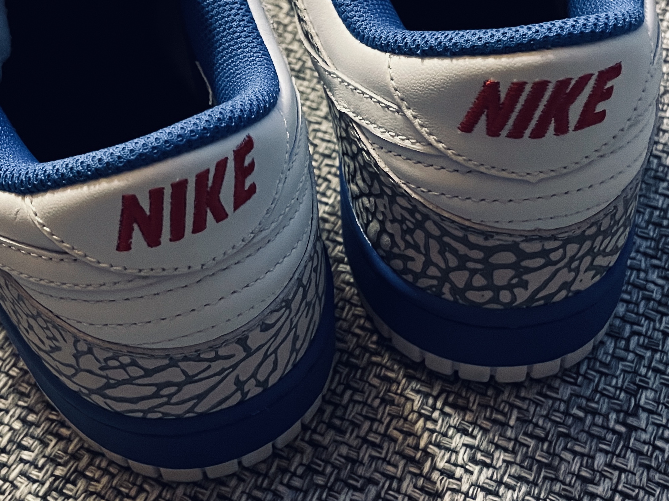 Nike Dunk Low CL Jordan Pack True Blue 착용 스타일 - 2