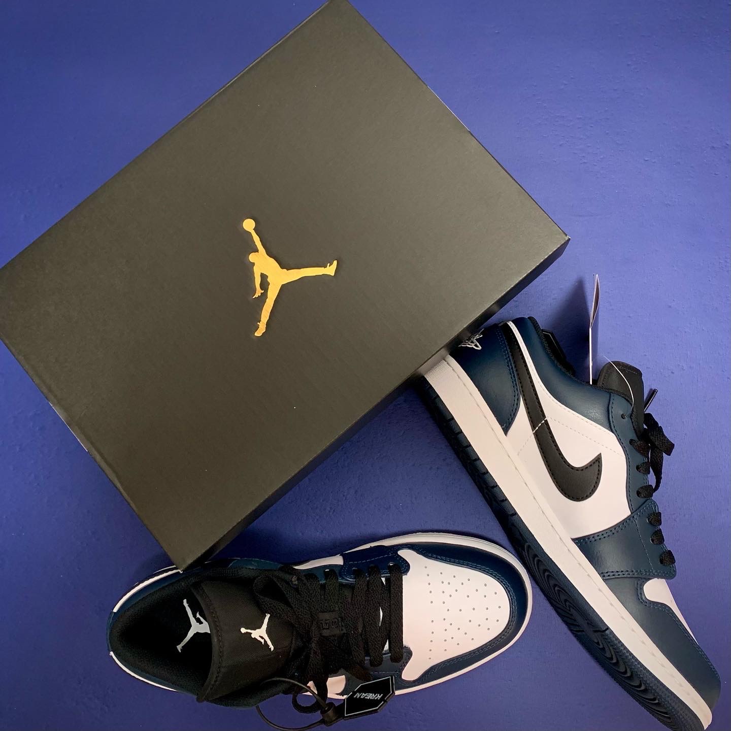Jordan 1 Low Dark Teal 착용 스타일 - 1