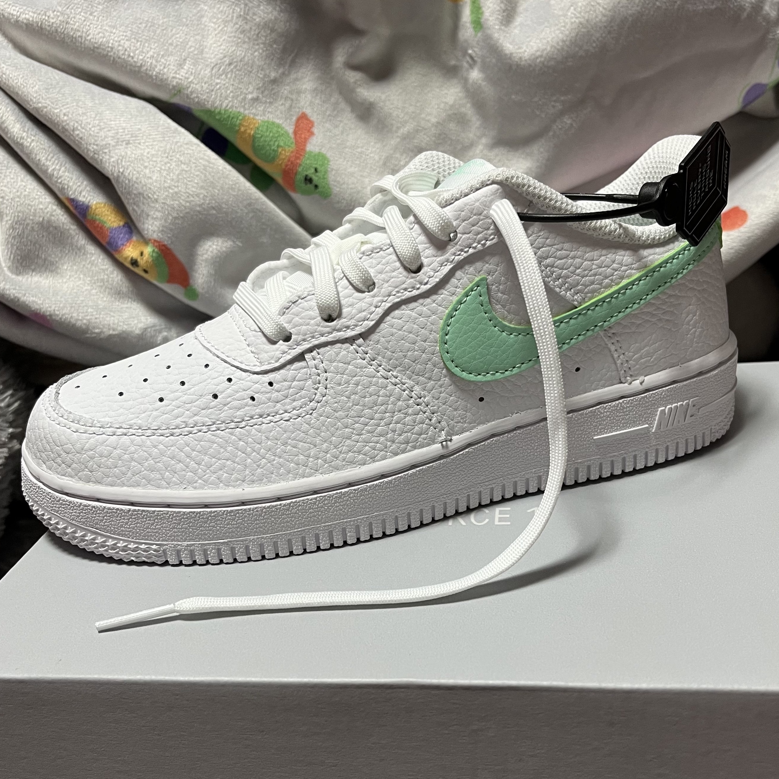 (PS) Nike Force 1 White Mint Foam 착용 스타일