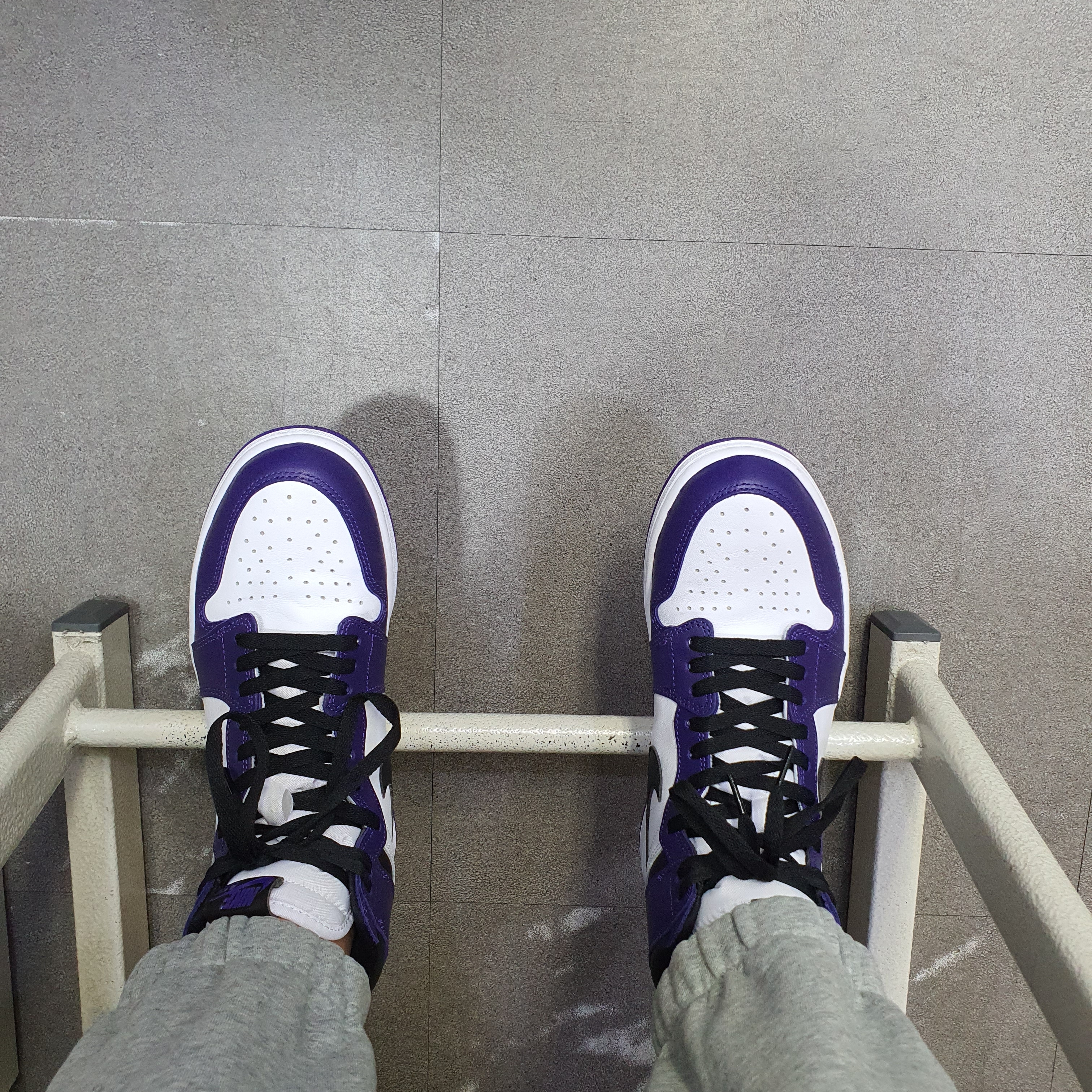 Jordan 1 Retro High OG Court Purple 2020 착용 스타일