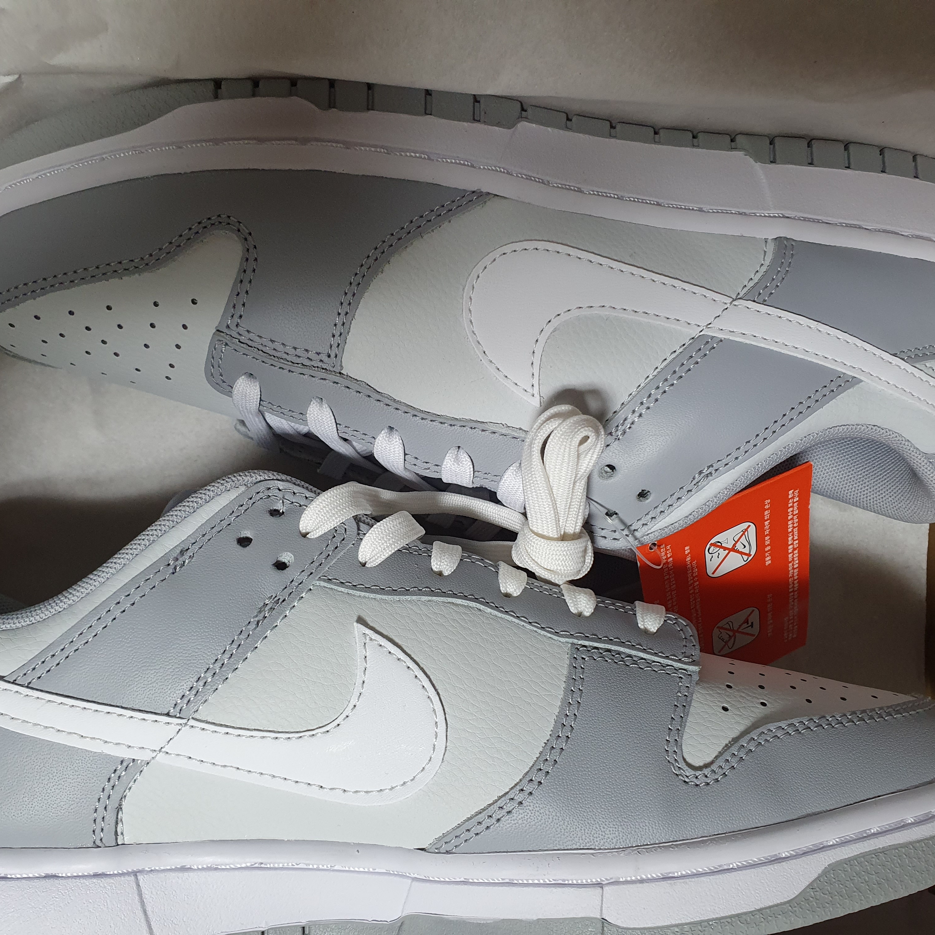 Nike Dunk Low Retro Wolf Grey 착용 스타일