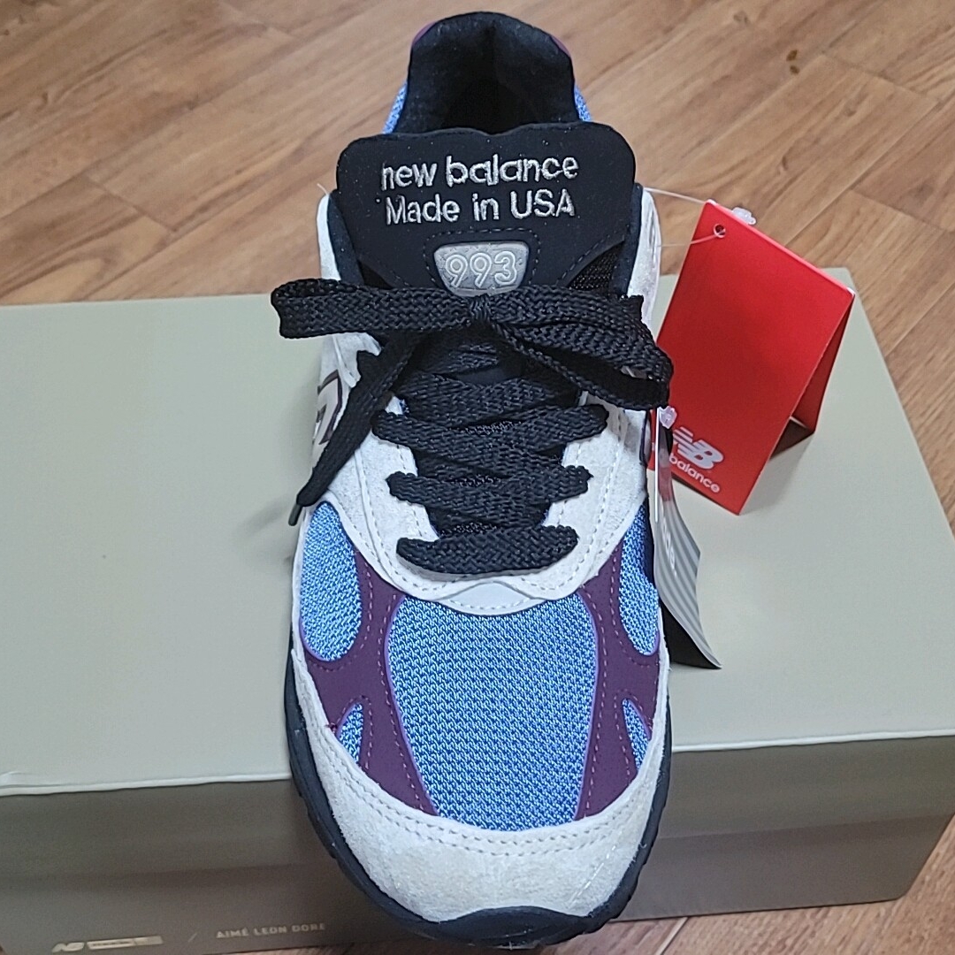 New Balance x Aime Leon Dore 993 Made in USA Taupe 착용 스타일 - 2