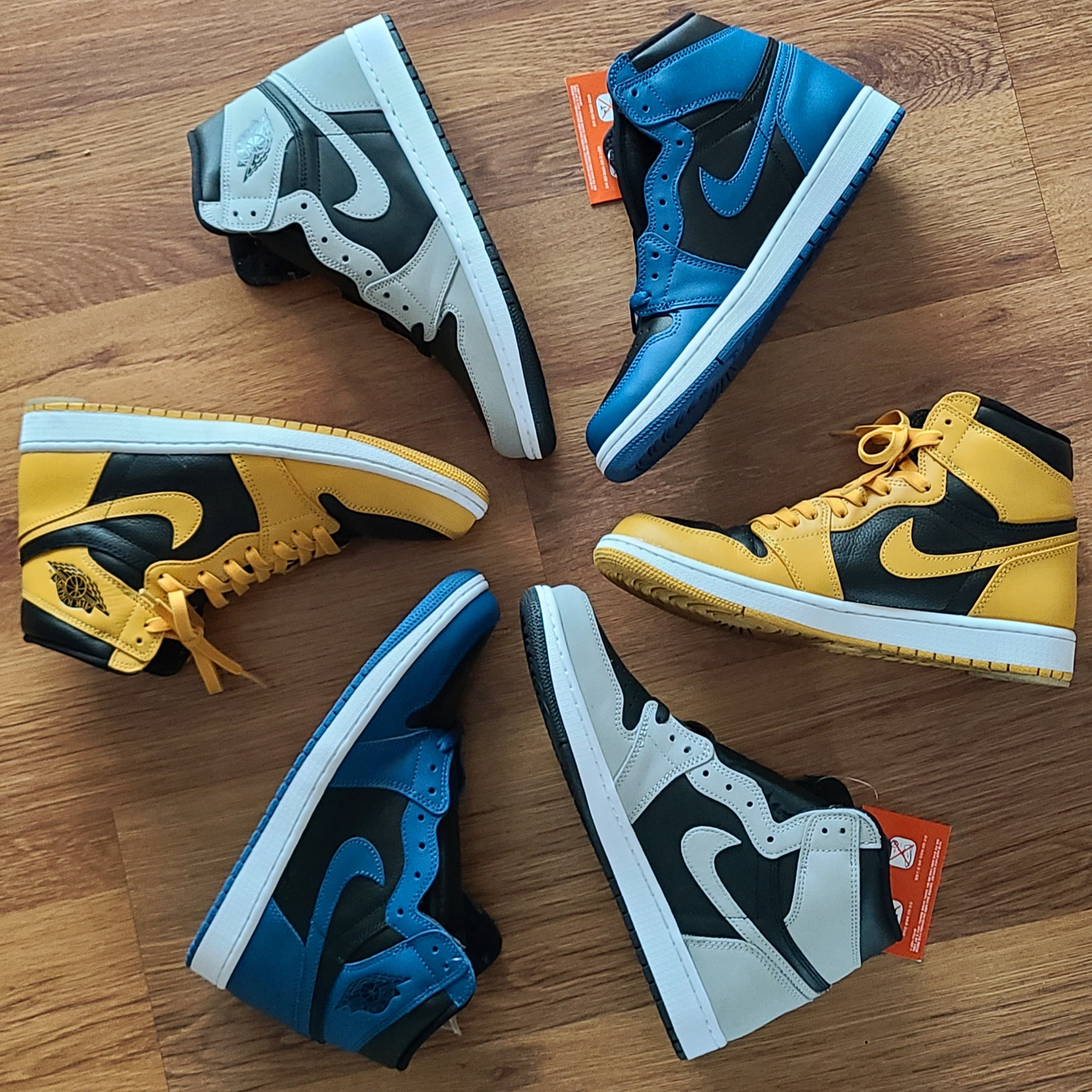 Jordan 1 Retro High OG Dark Marina Blue, Jordan 1 Retro High OG Shadow 2.0 착용 스타일