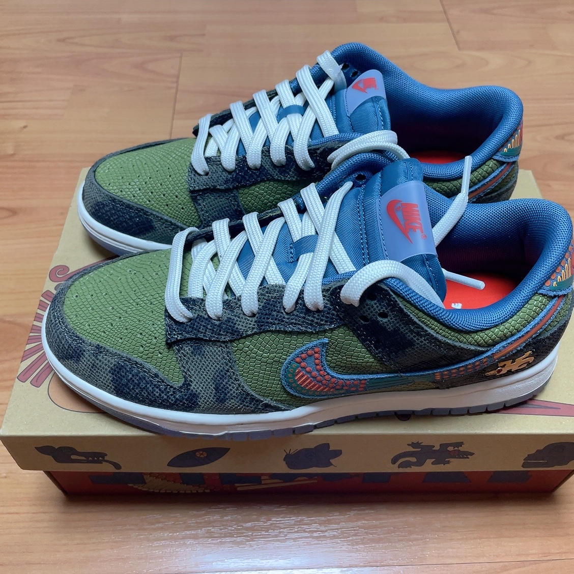 Nike Dunk Low Premium Siempre Familia 착용 스타일 - 2