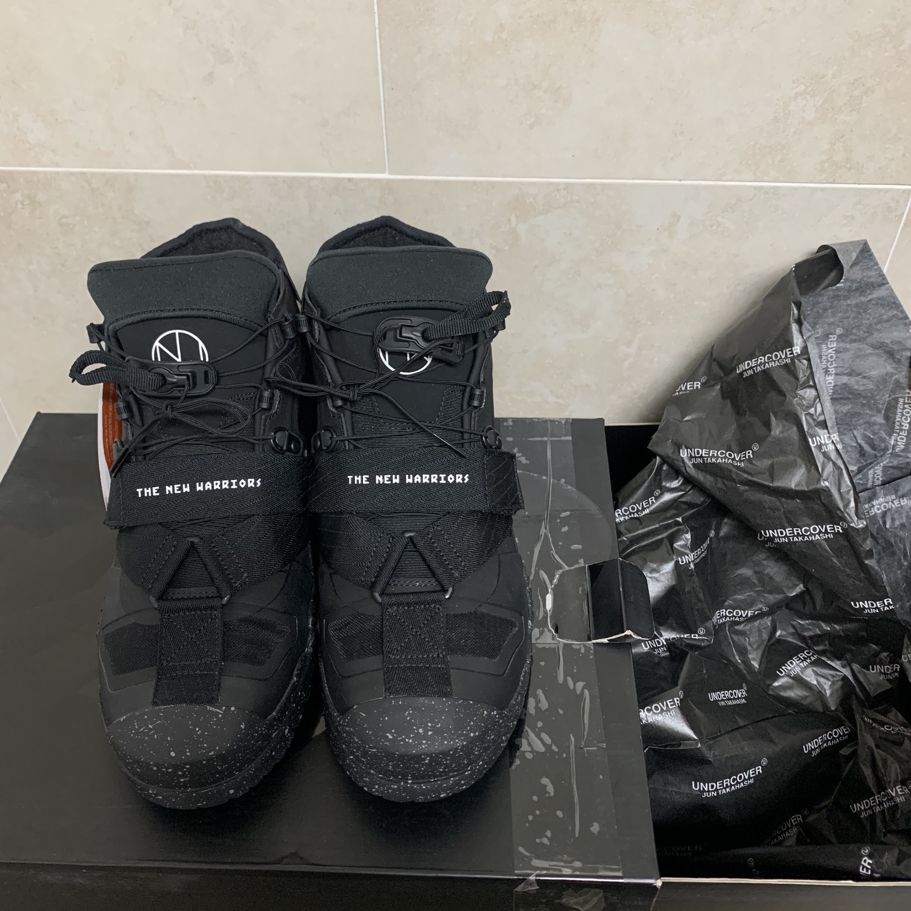 Nike x Undercover SFB Mountain Black 착용 스타일 - 1