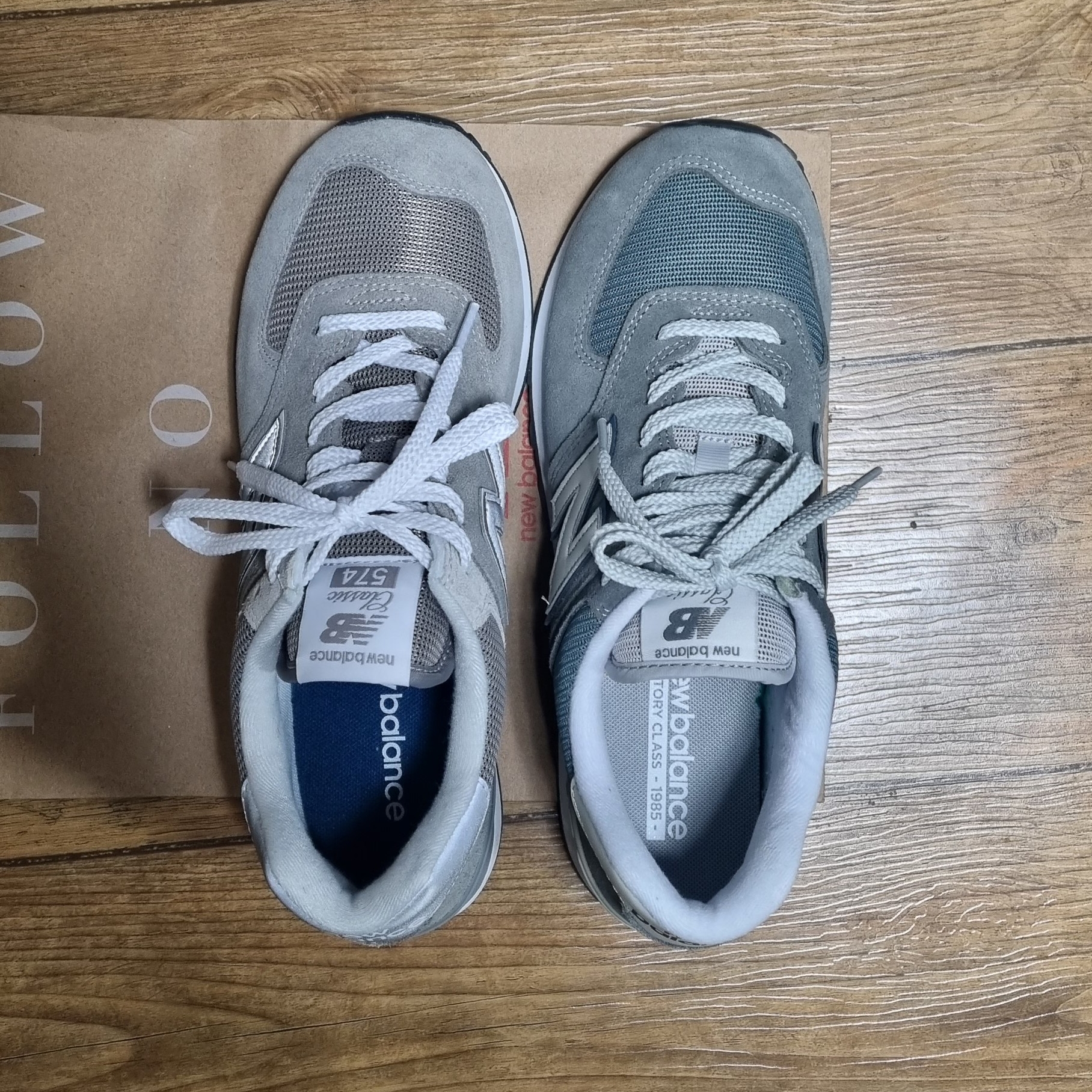 New Balance 574 Worn By Anyone Grey - D Standard, New Balance 574 Grey Sky Blue 착용 스타일