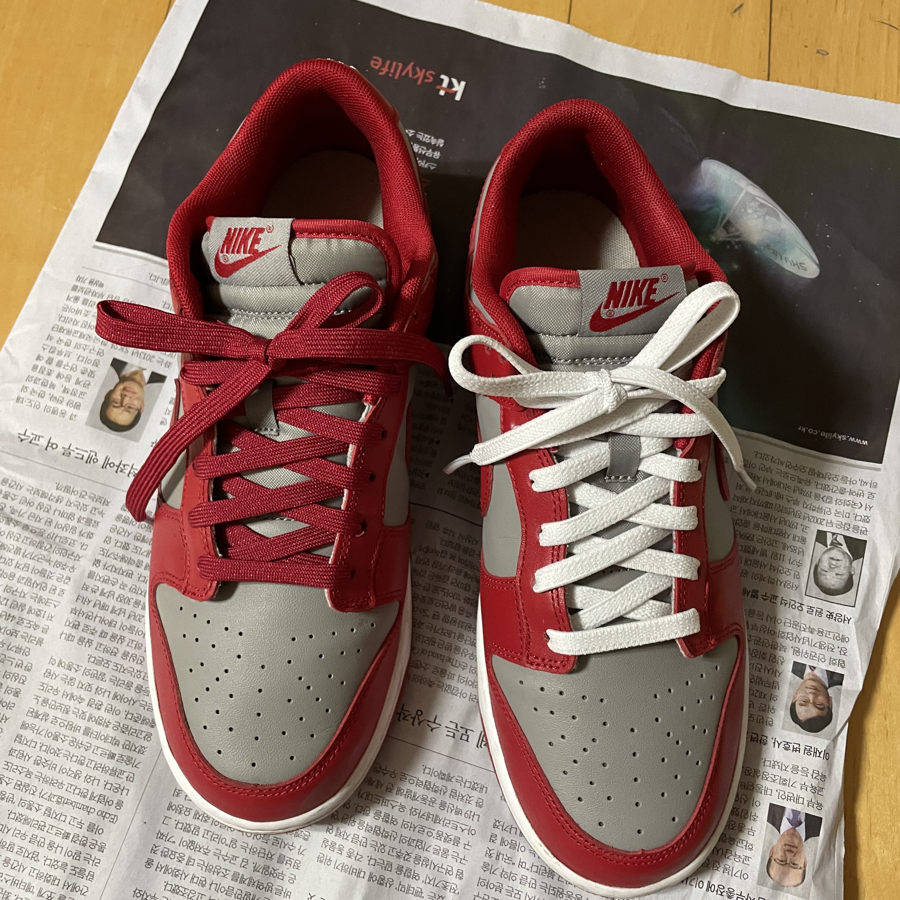 Nike Dunk Low Retro Medium Grey 착용 스타일