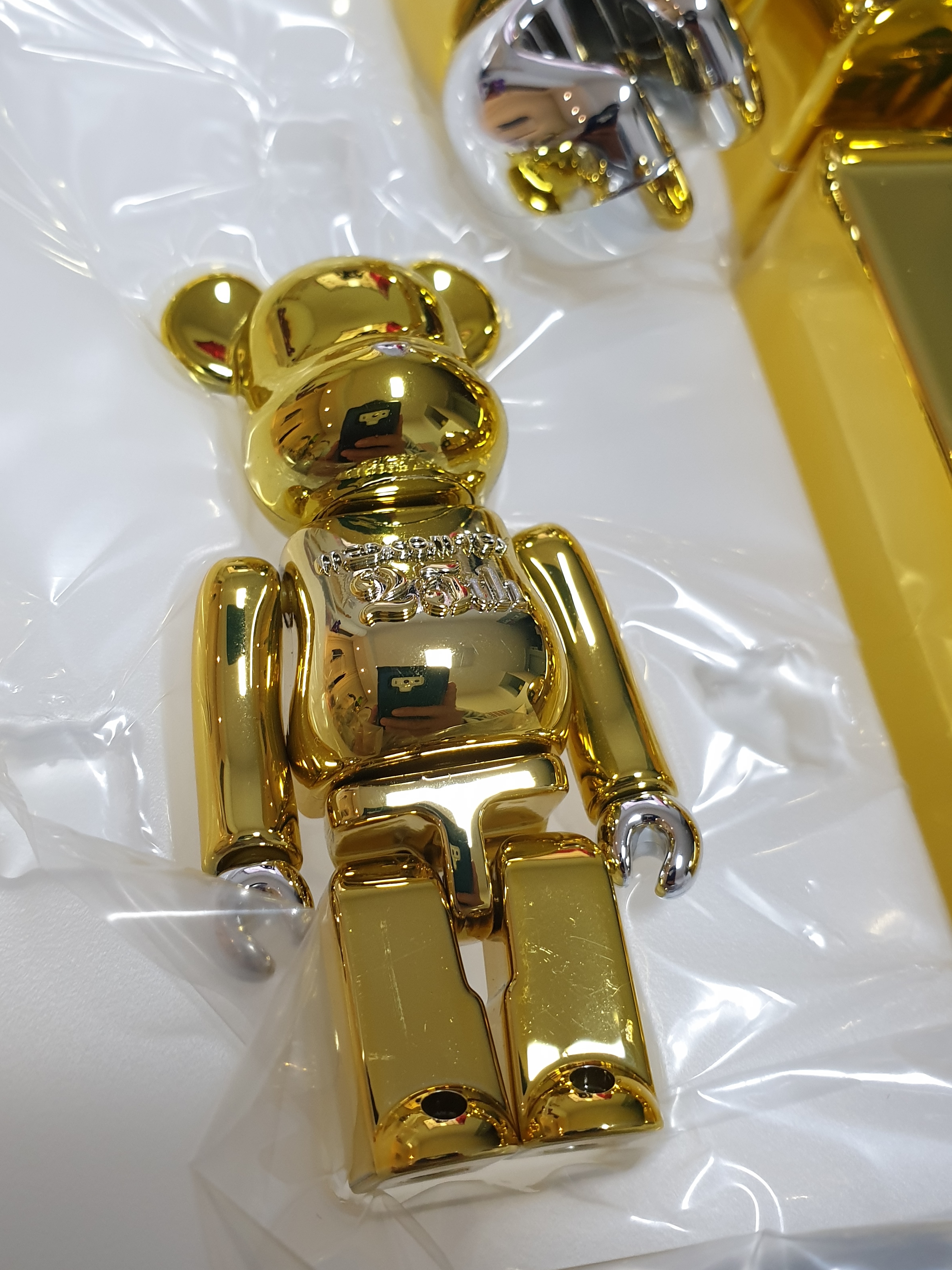 Bearbrick 25th Anniversary Model 100% & 400% Set 착용 스타일 - 3