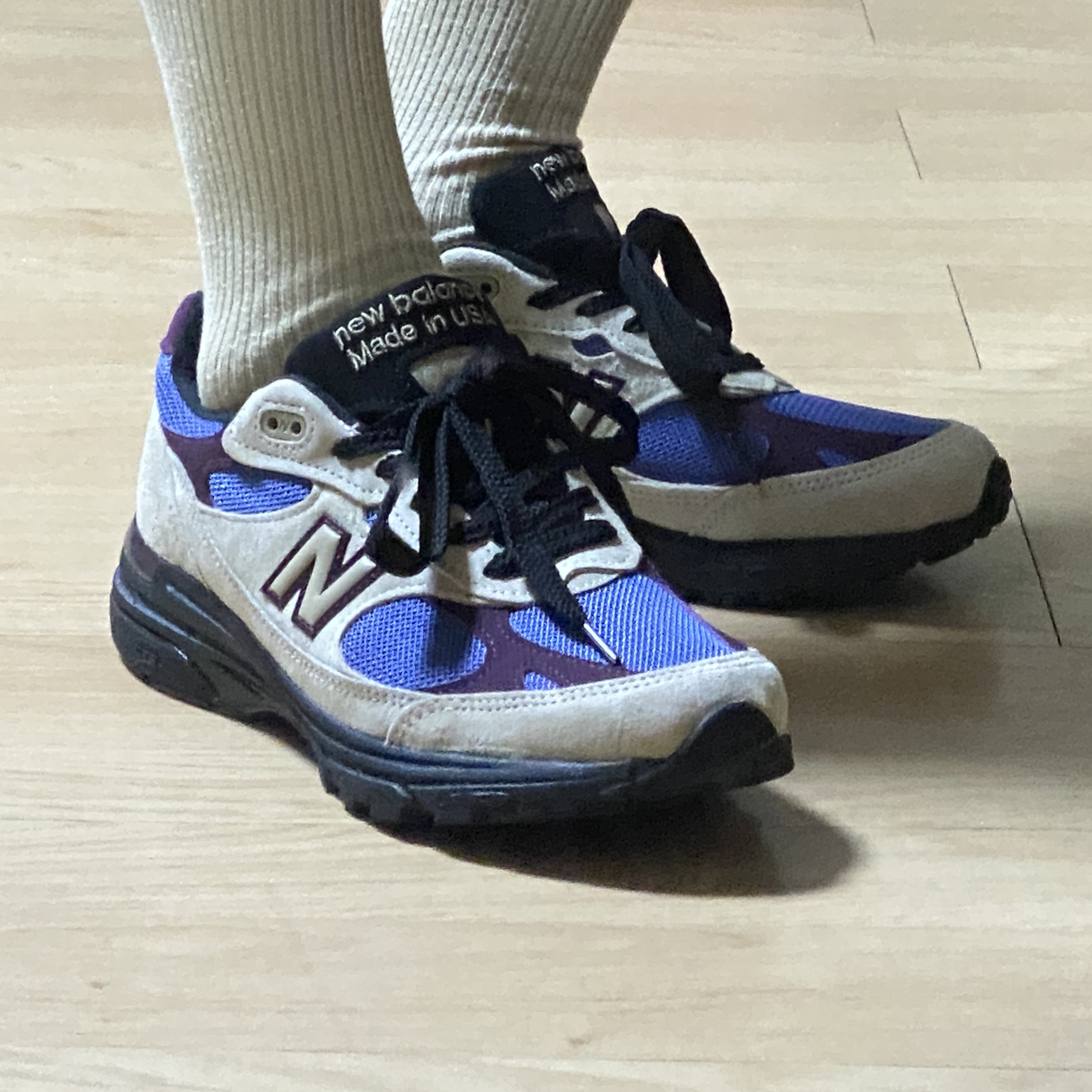 New Balance x Aime Leon Dore 993 Made in USA Taupe 착용 스타일