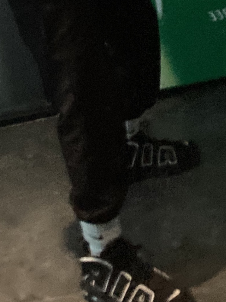 Nike Air More Uptempo Black White 2020 착용 스타일 - 1