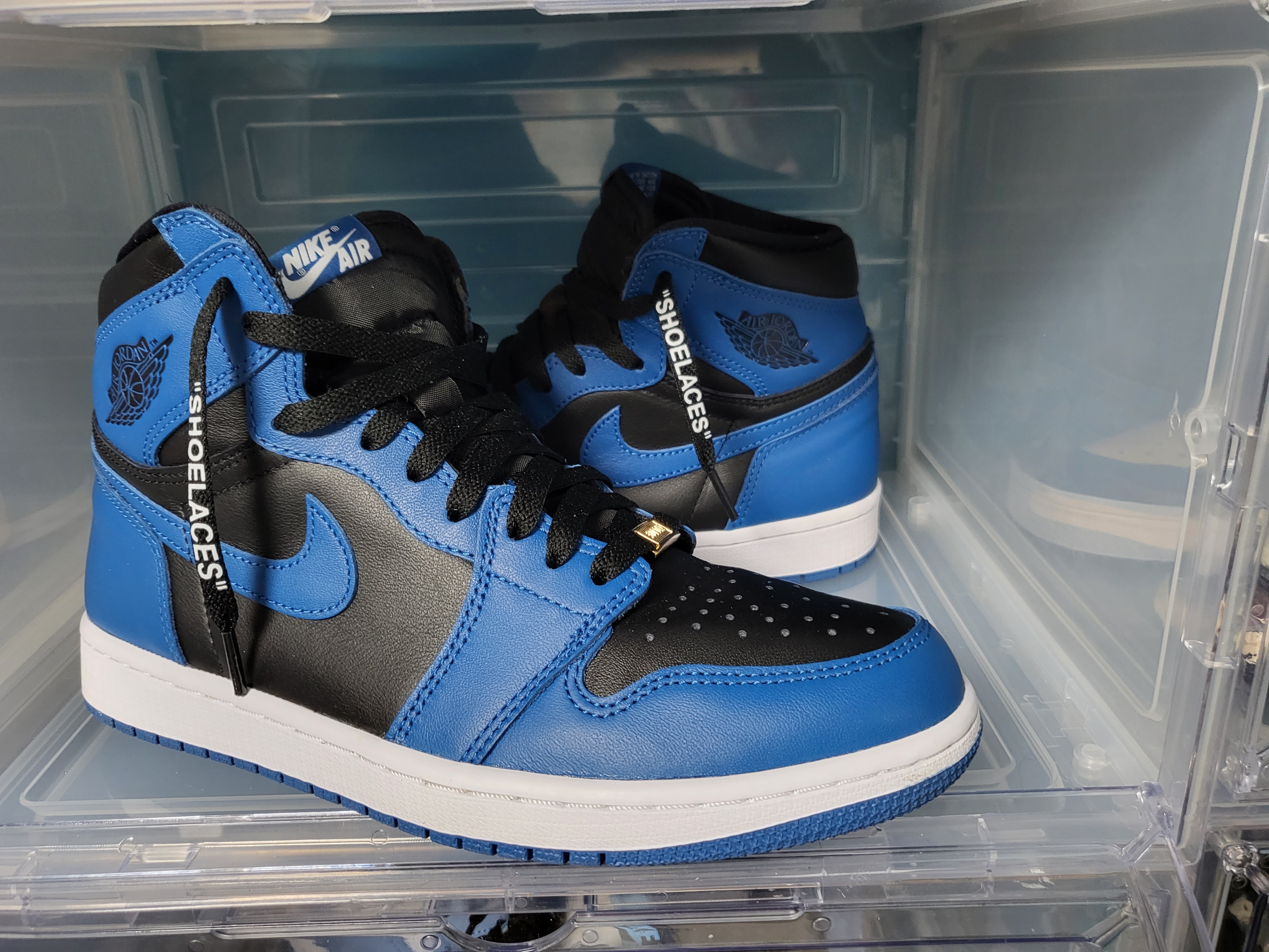 Jordan 1 Retro High OG Dark Marina Blue 착용 스타일