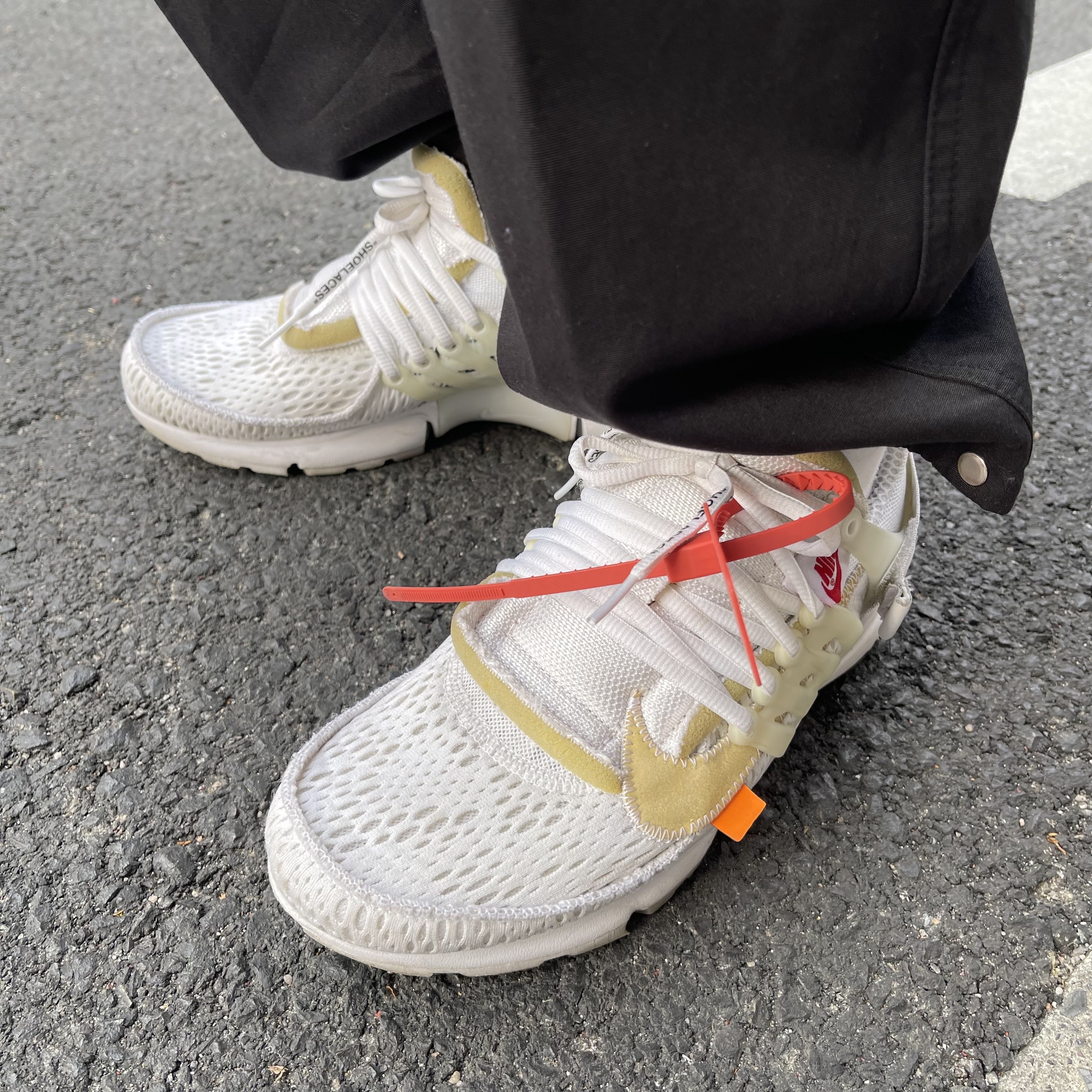 Nike x Off-White Air Presto White 착용 스타일