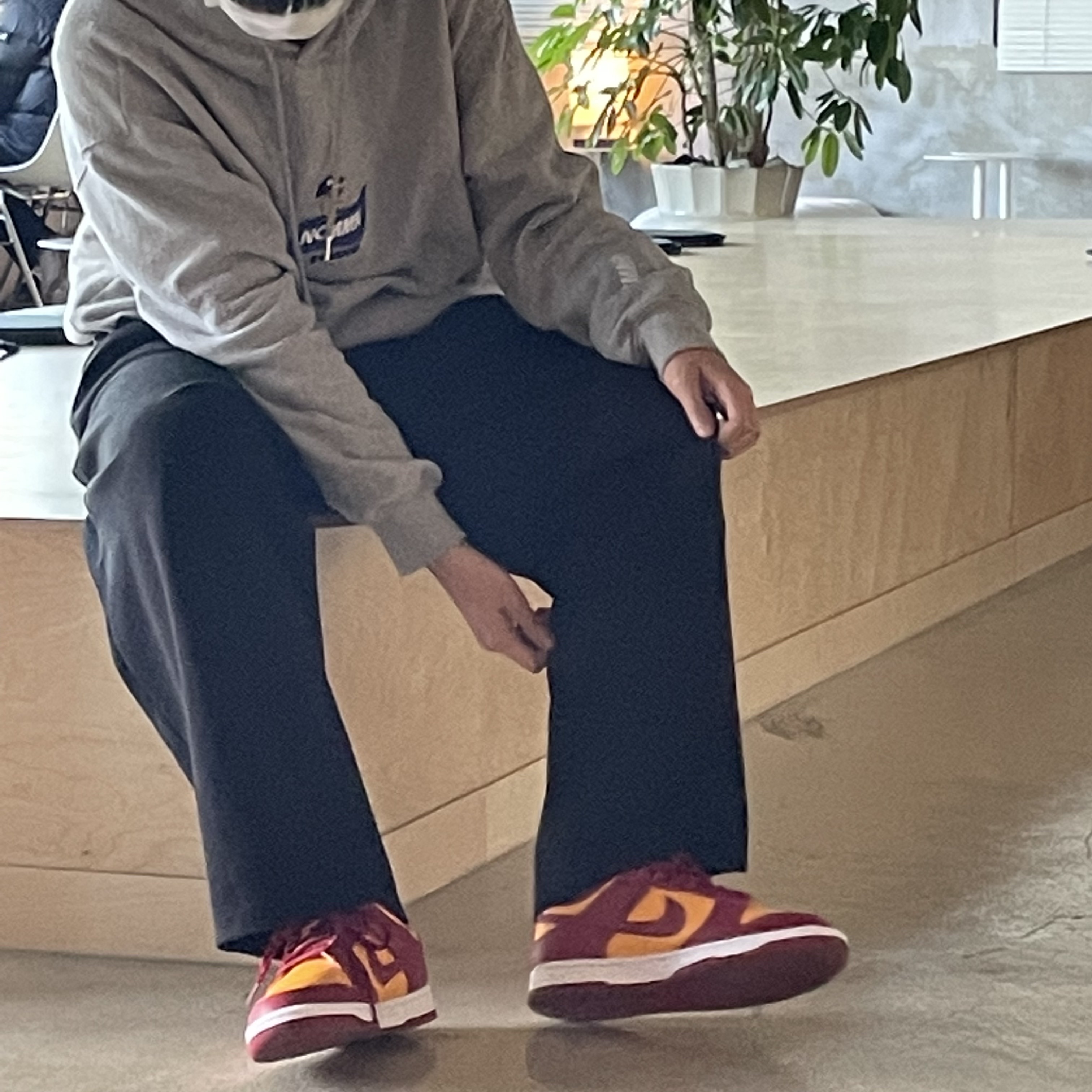 Nike Dunk Low Retro Championship Gold 착용 스타일 - 2