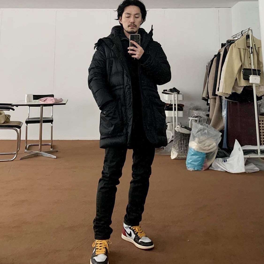 Jordan 1 x Union Retro High Black Toe 착용 스타일