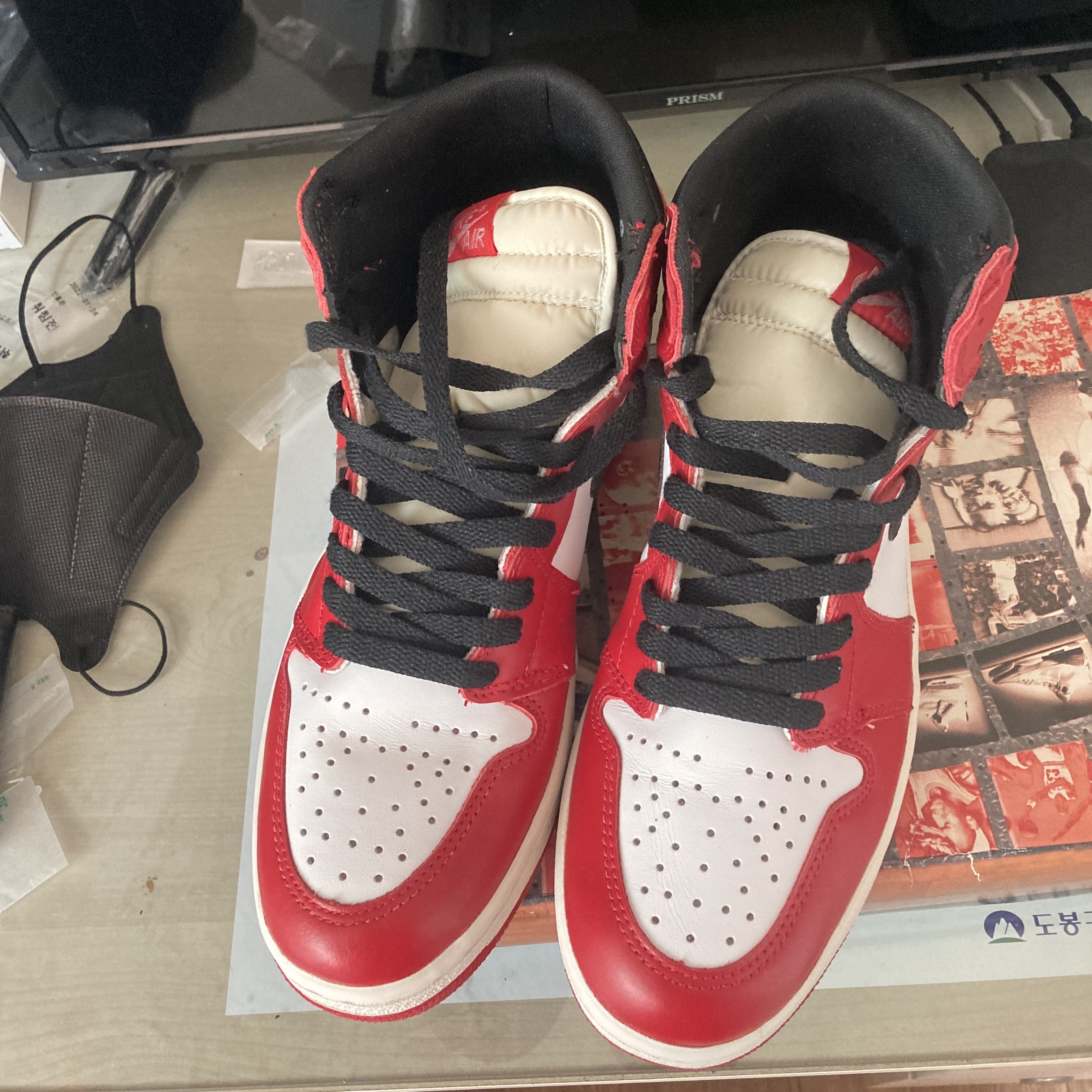 Jordan 1 Retro Chicago 1994 착용 스타일 - 2
