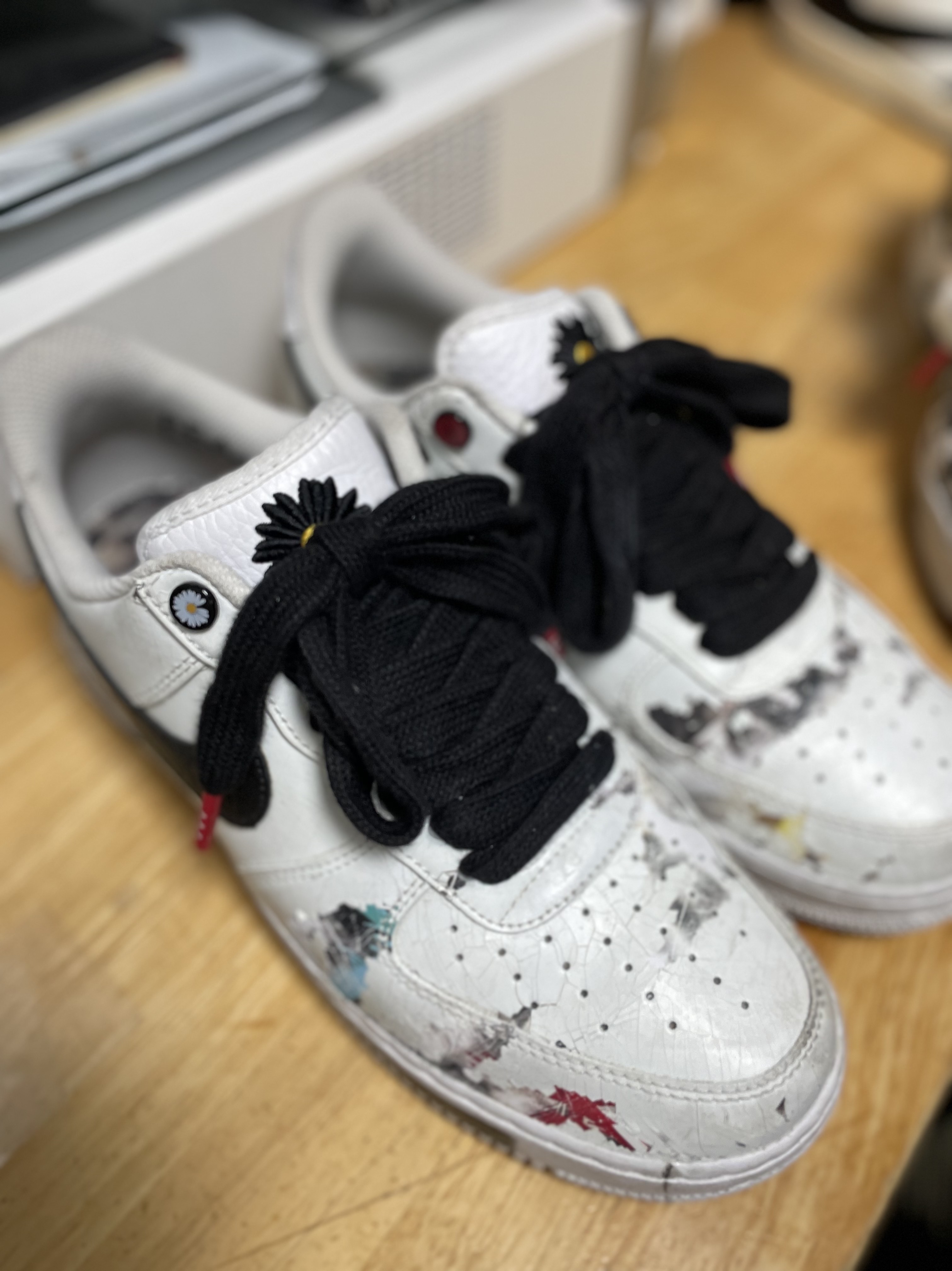 Nike x Peaceminusone Air Force 1 Low Para-Noise 2.0 착용 스타일