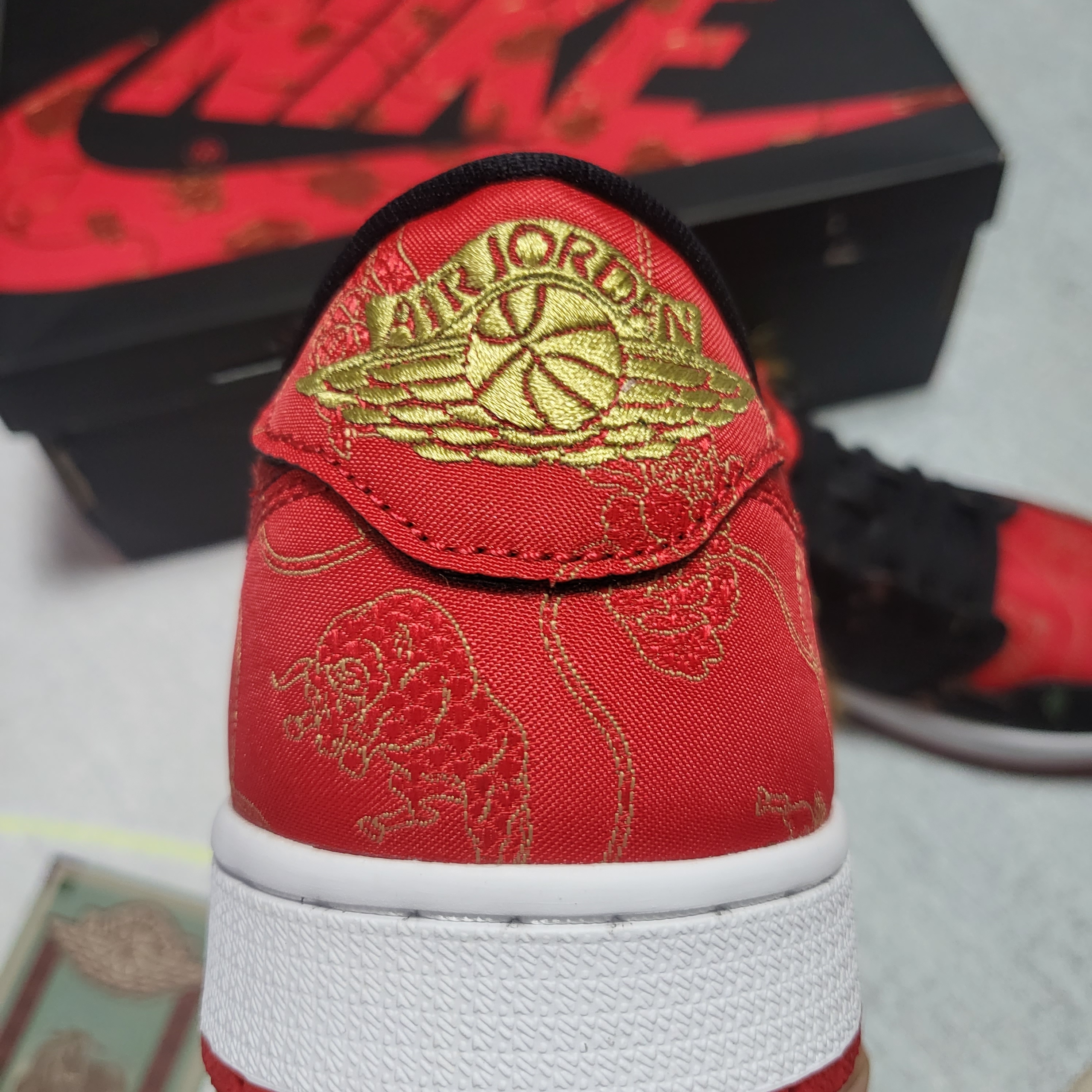Jordan 1 Low OG Chinese New Year 착용 스타일 - 1