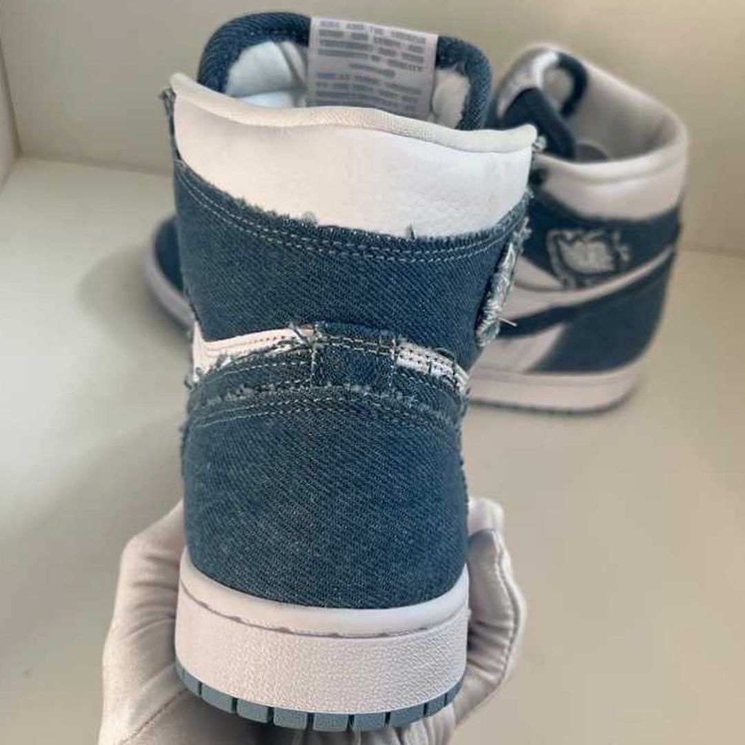 (W) Jordan 1 Retro High OG Denim 착용 스타일 - 4