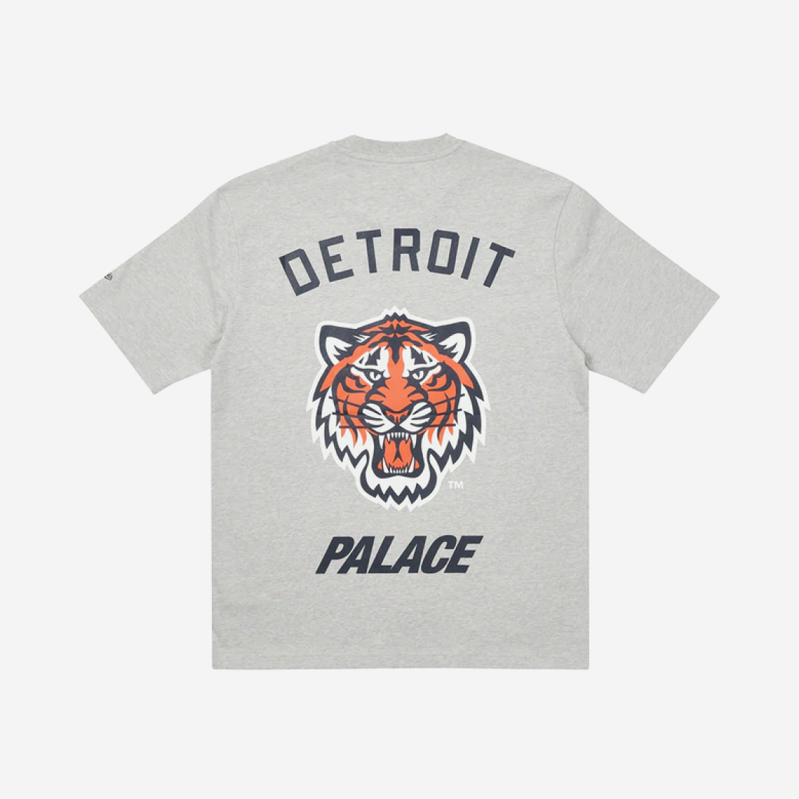 Palace x Detroit Tigers New Era T-Shirt Grey Marl - 22SS 상세 이미지 1