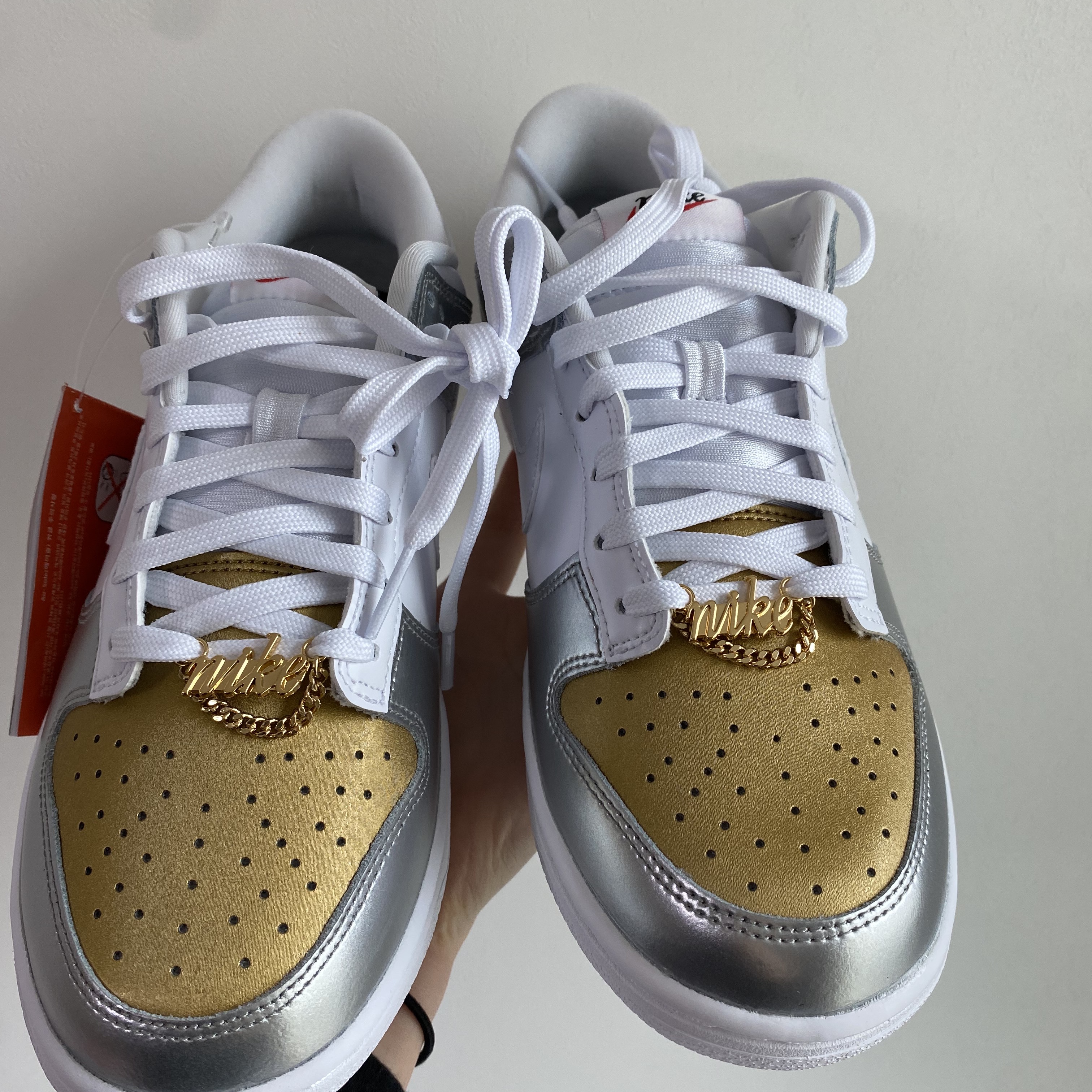 (W) Nike Dunk Low SE Heirloom 착용 스타일 - 2
