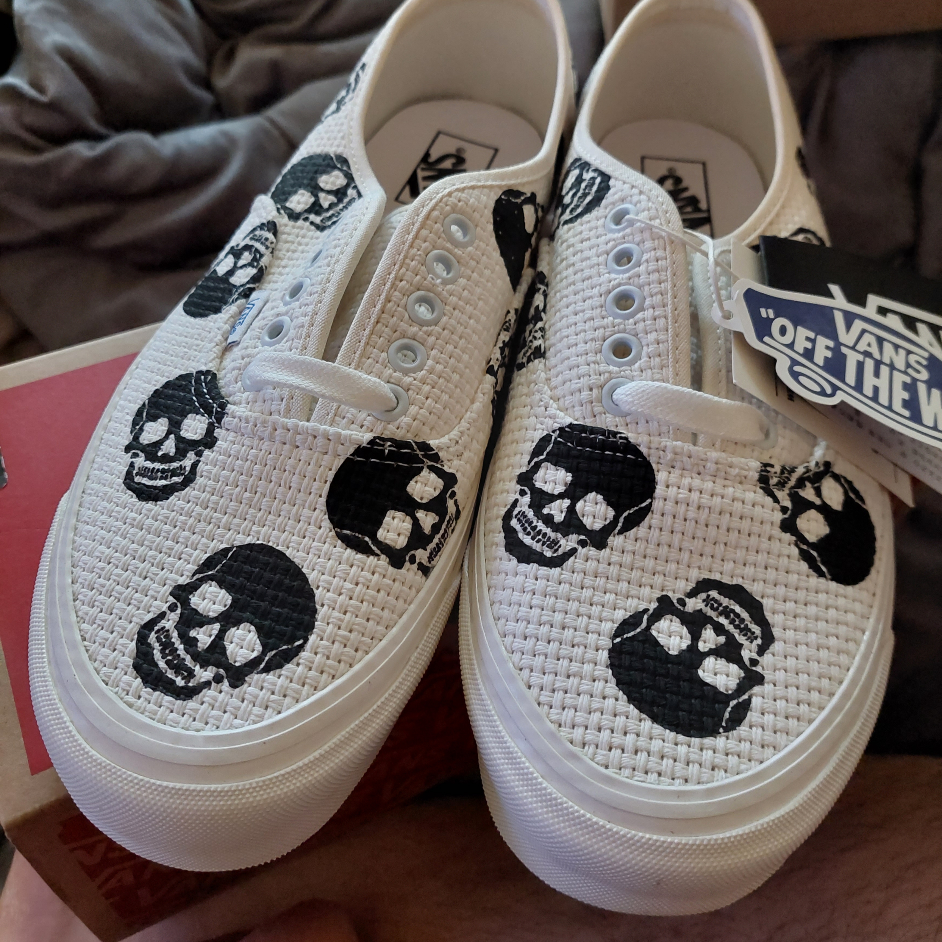 Vans Authentic 44 DX Anaheim Factory Needlepoint Checkerboard 착용 스타일