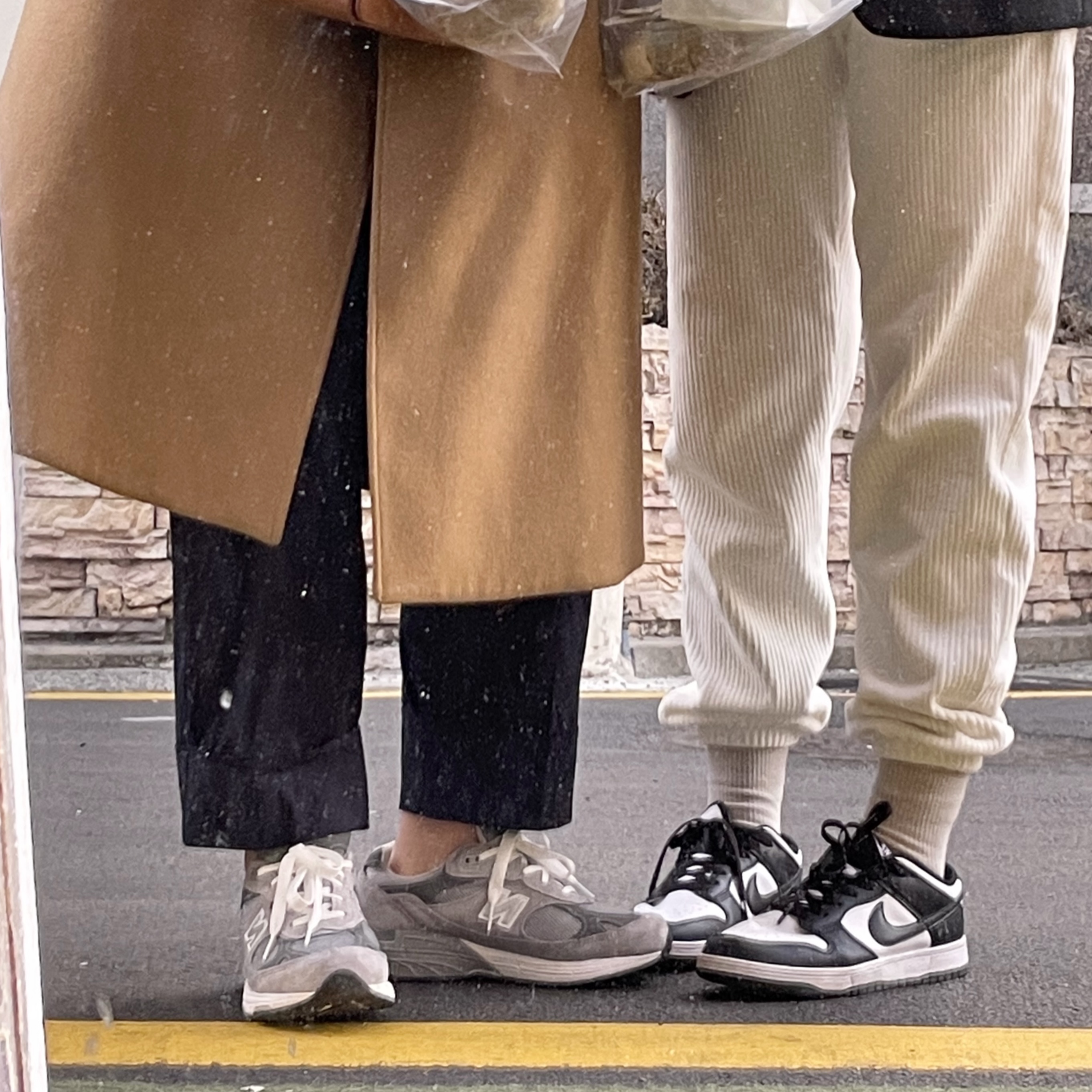 New Balance 993 Made in USA Grey - D Standard, New Balance 992 Made in USA Grey - D Standard 착용 스타일 - 2