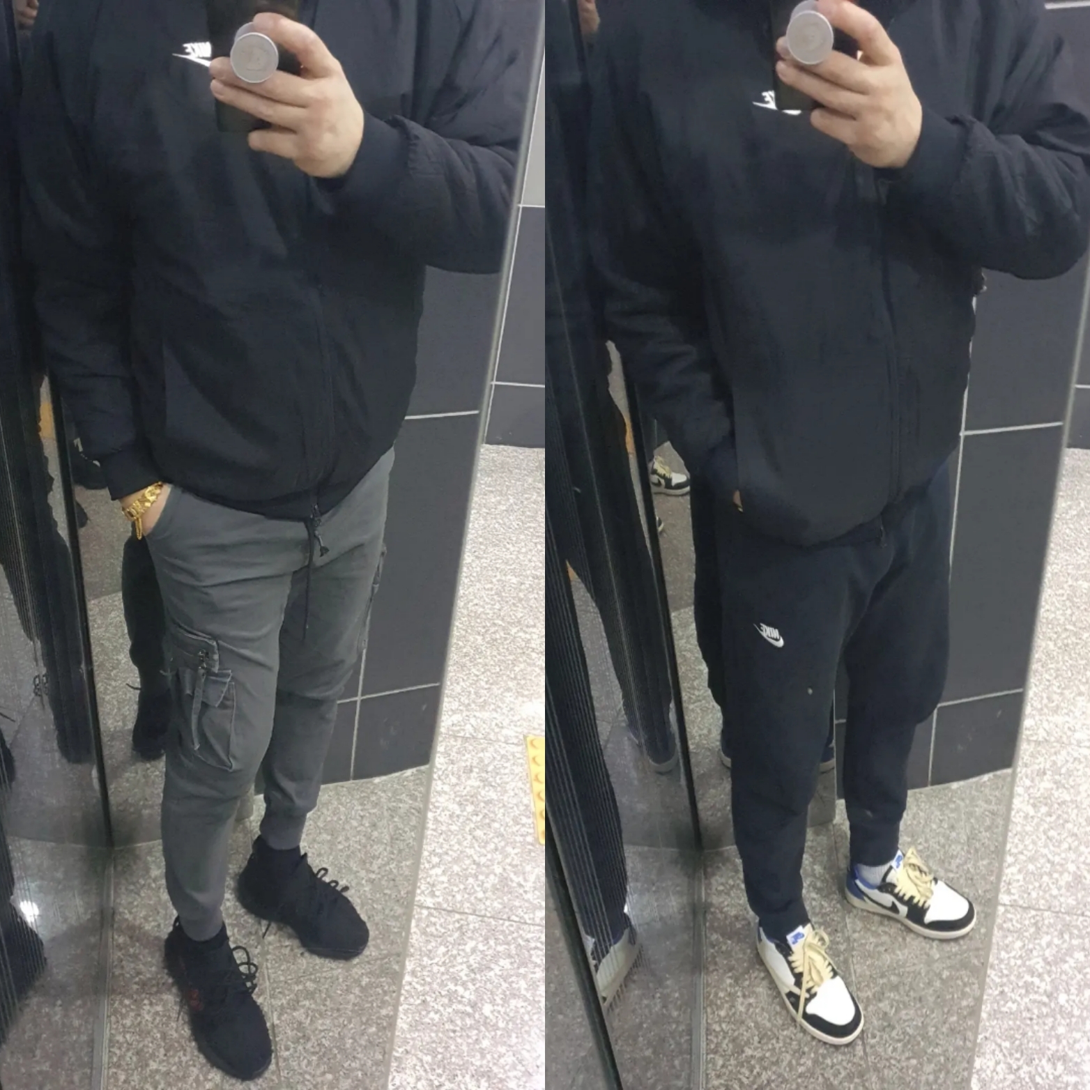 Adidas Yeezy Boost 350 V2 Black Red 2020 착용 스타일