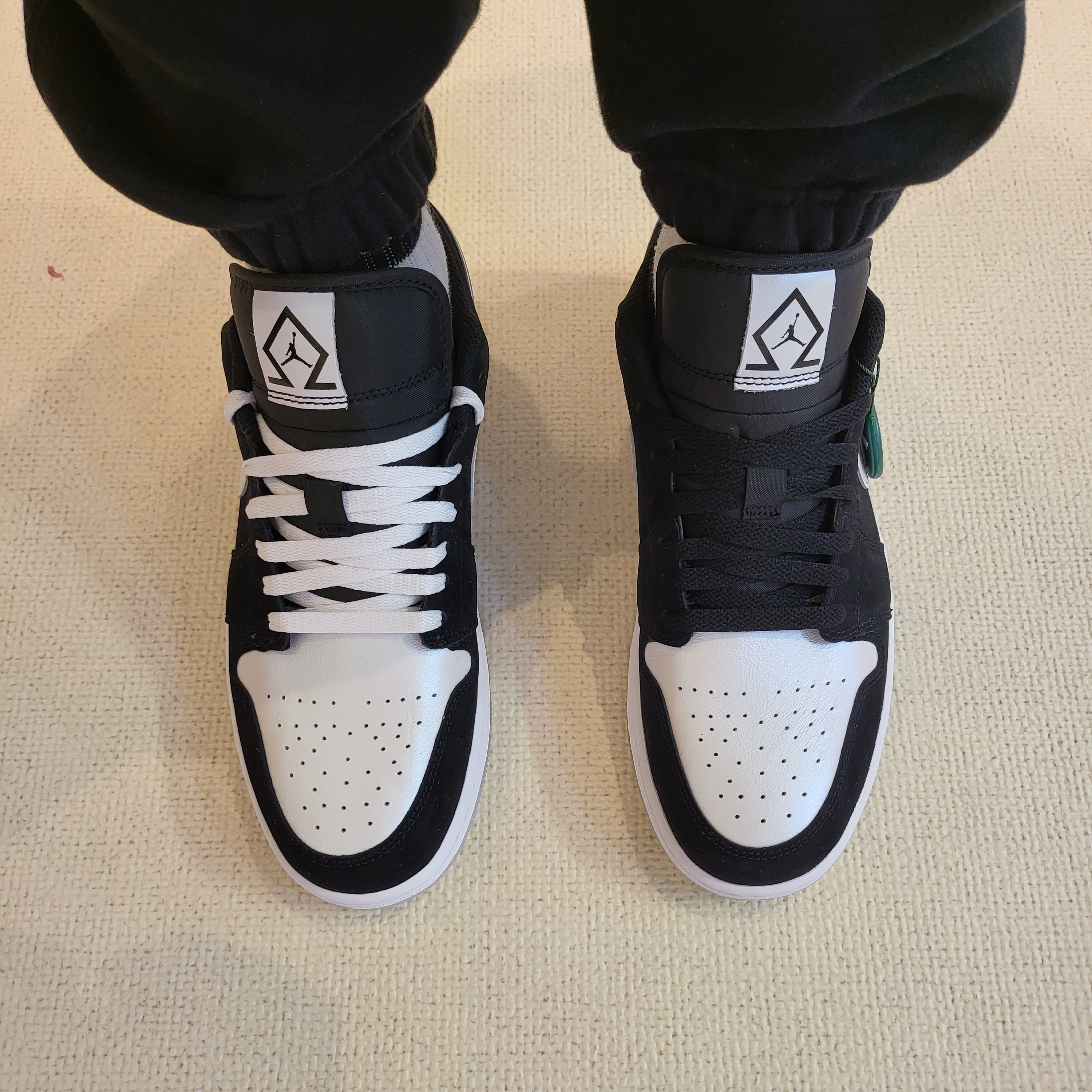 Jordan 1 Low SE Diamond 착용 스타일 - 2