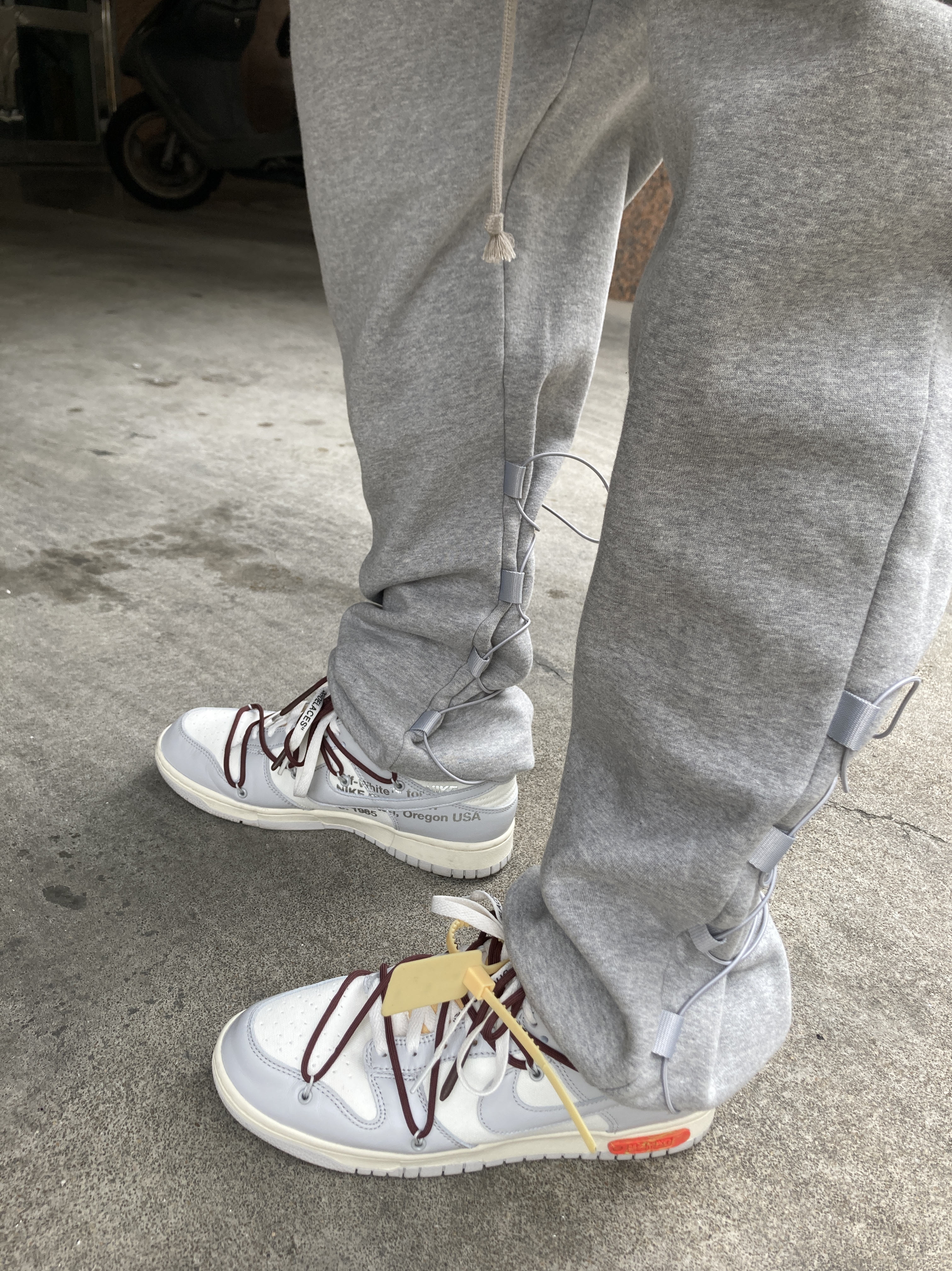 Nike x Off-White Dunk Low The 50 - Lot 46 착용 스타일 - 5