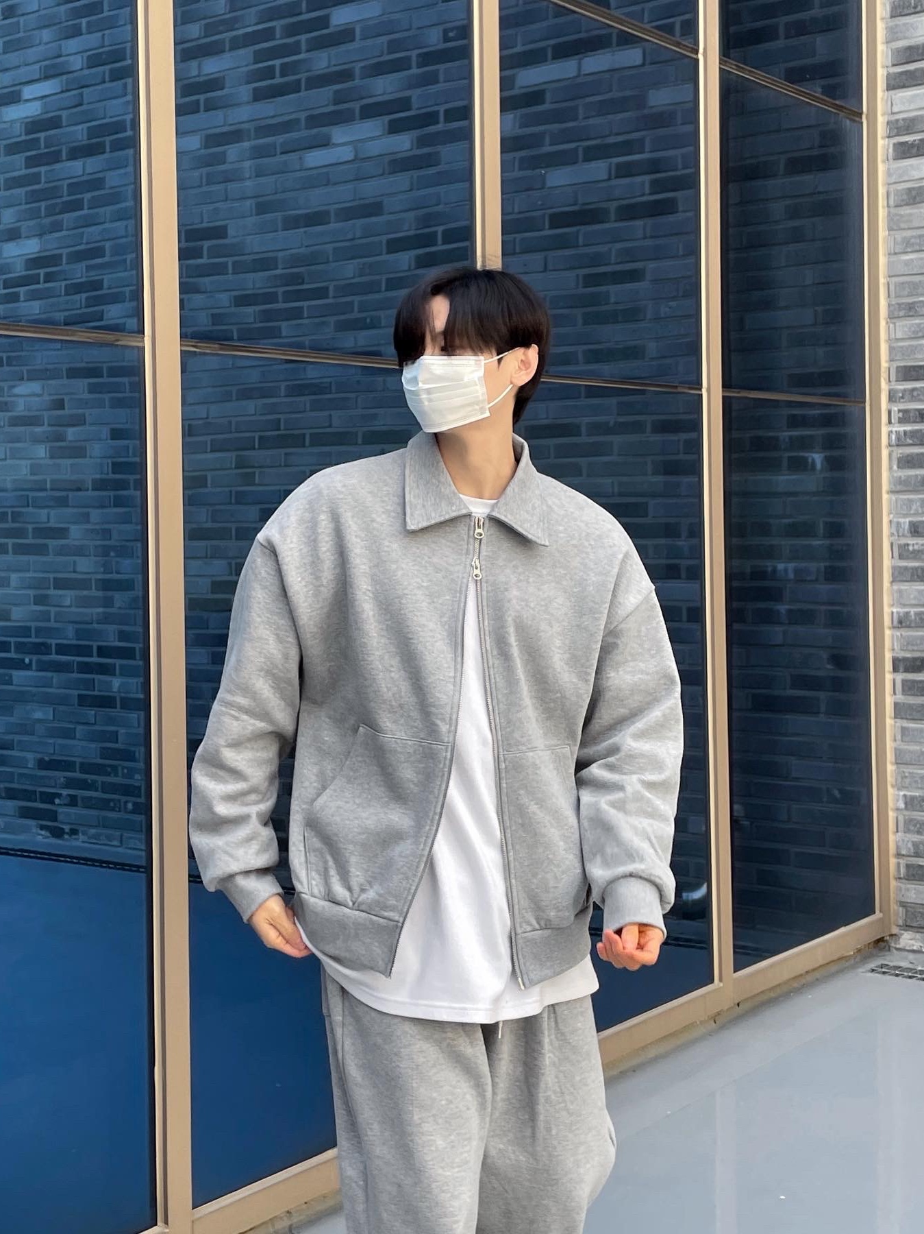 Nike x Peaceminusone Kwondo1 White 착용 스타일 - 5